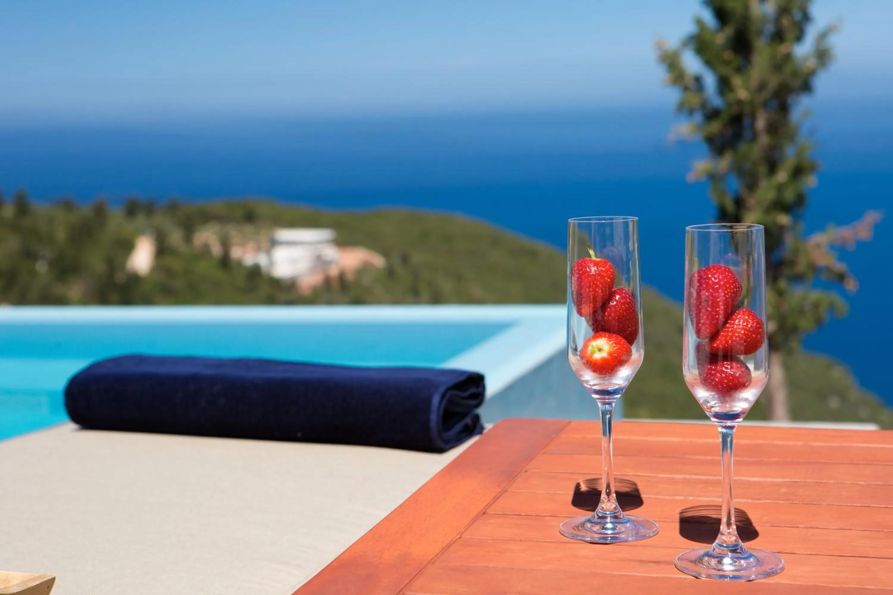 Mountain view in Ionian Horizon Villas