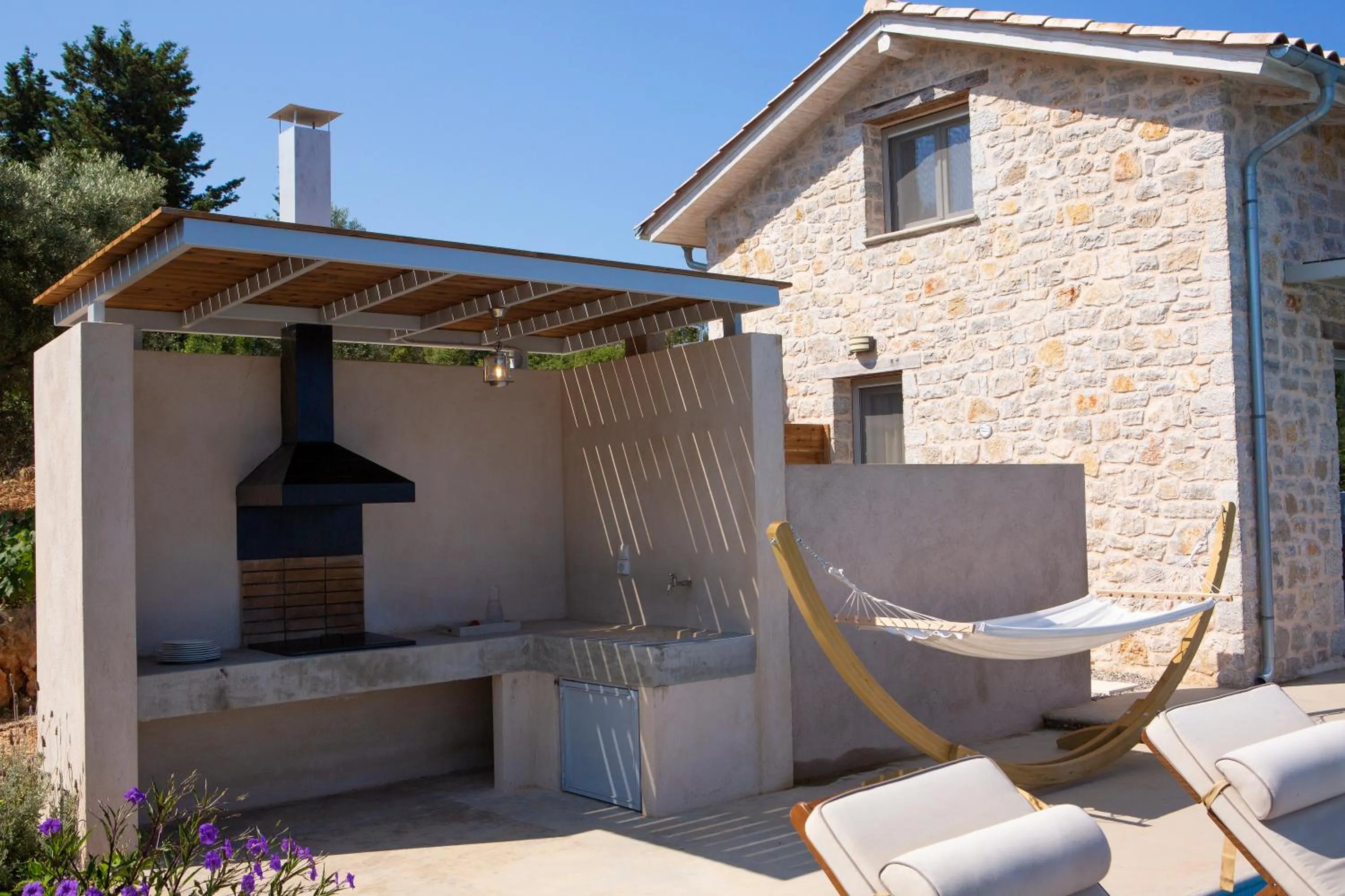 BBQ facilities in Ionian Horizon Villas