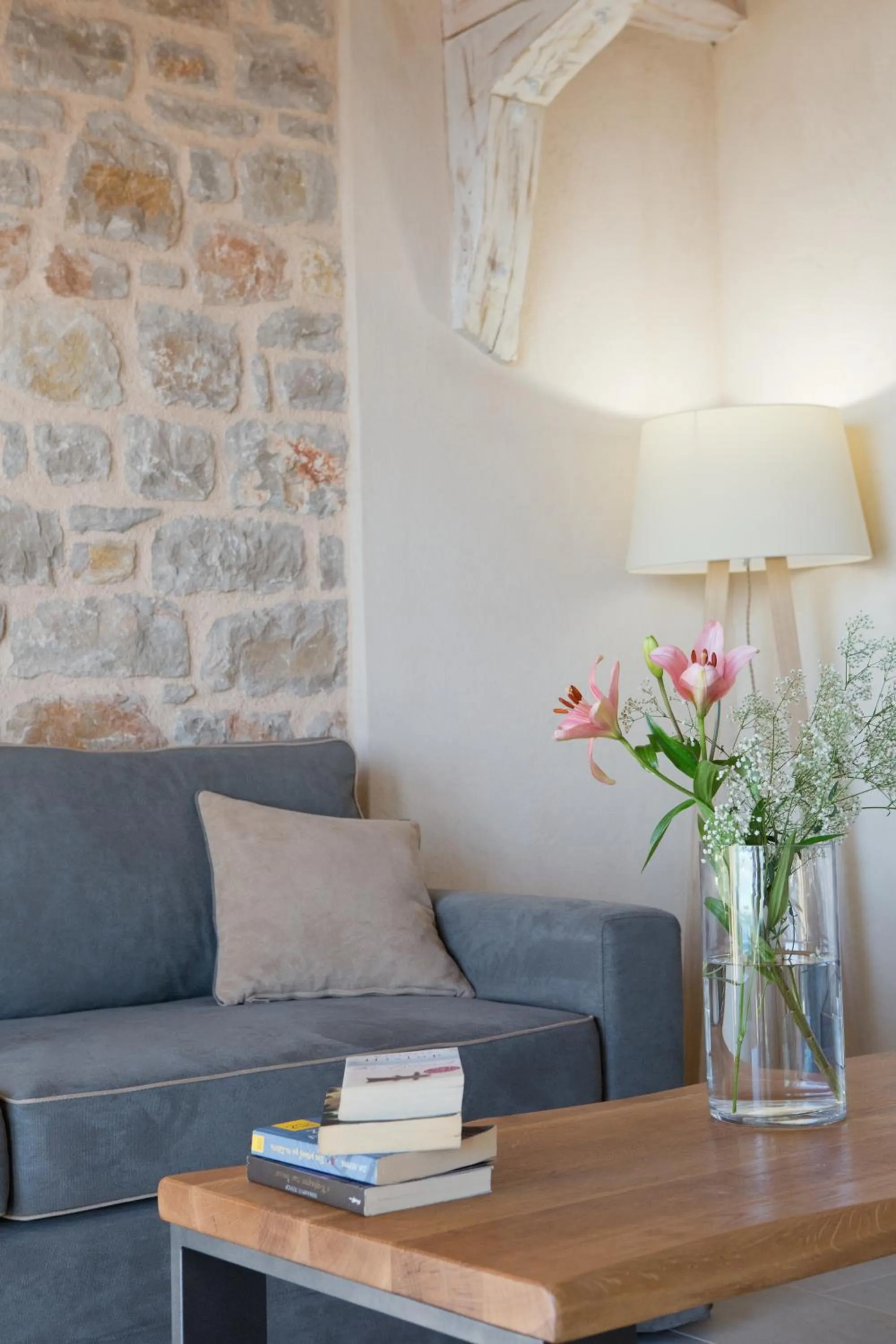 Living room in Ionian Horizon Villas