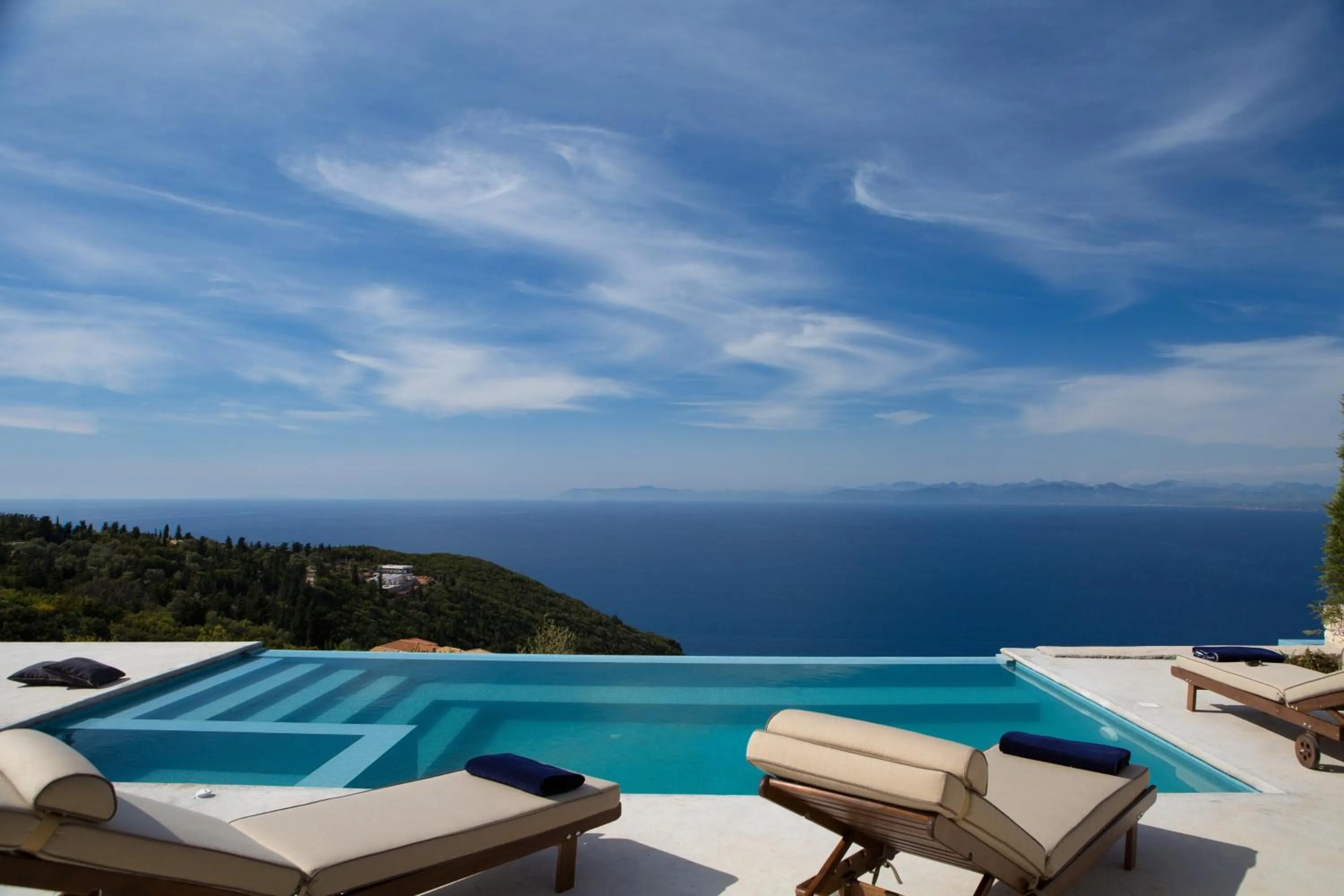 Mountain view in Ionian Horizon Villas