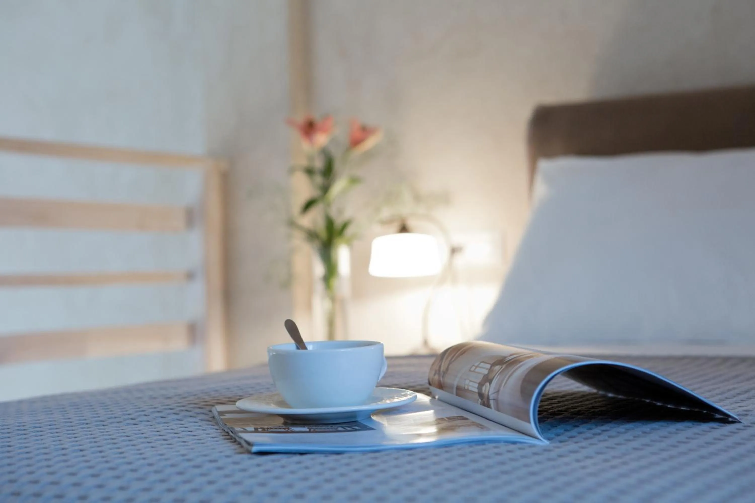 Decorative detail, Bed in Ionian Horizon Villas