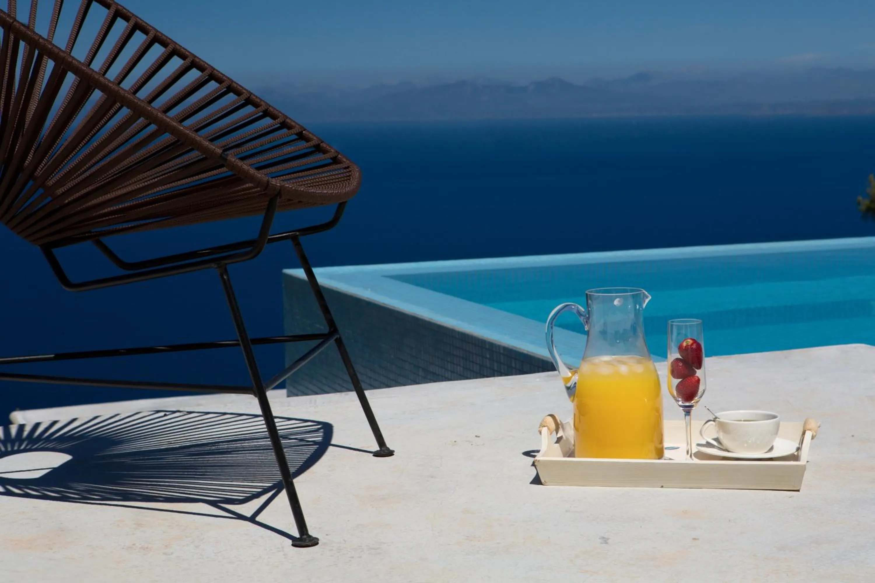 Patio in Ionian Horizon Villas