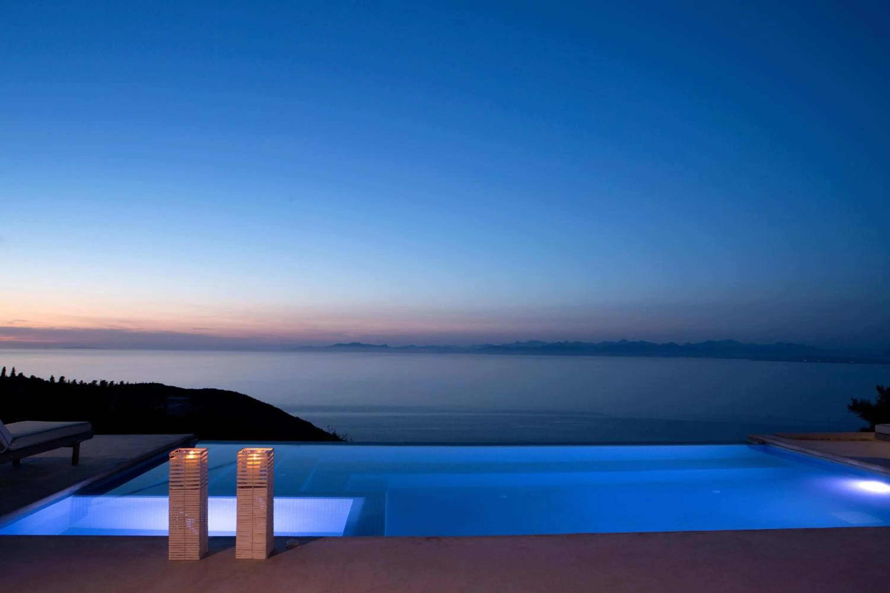 Patio in Ionian Horizon Villas