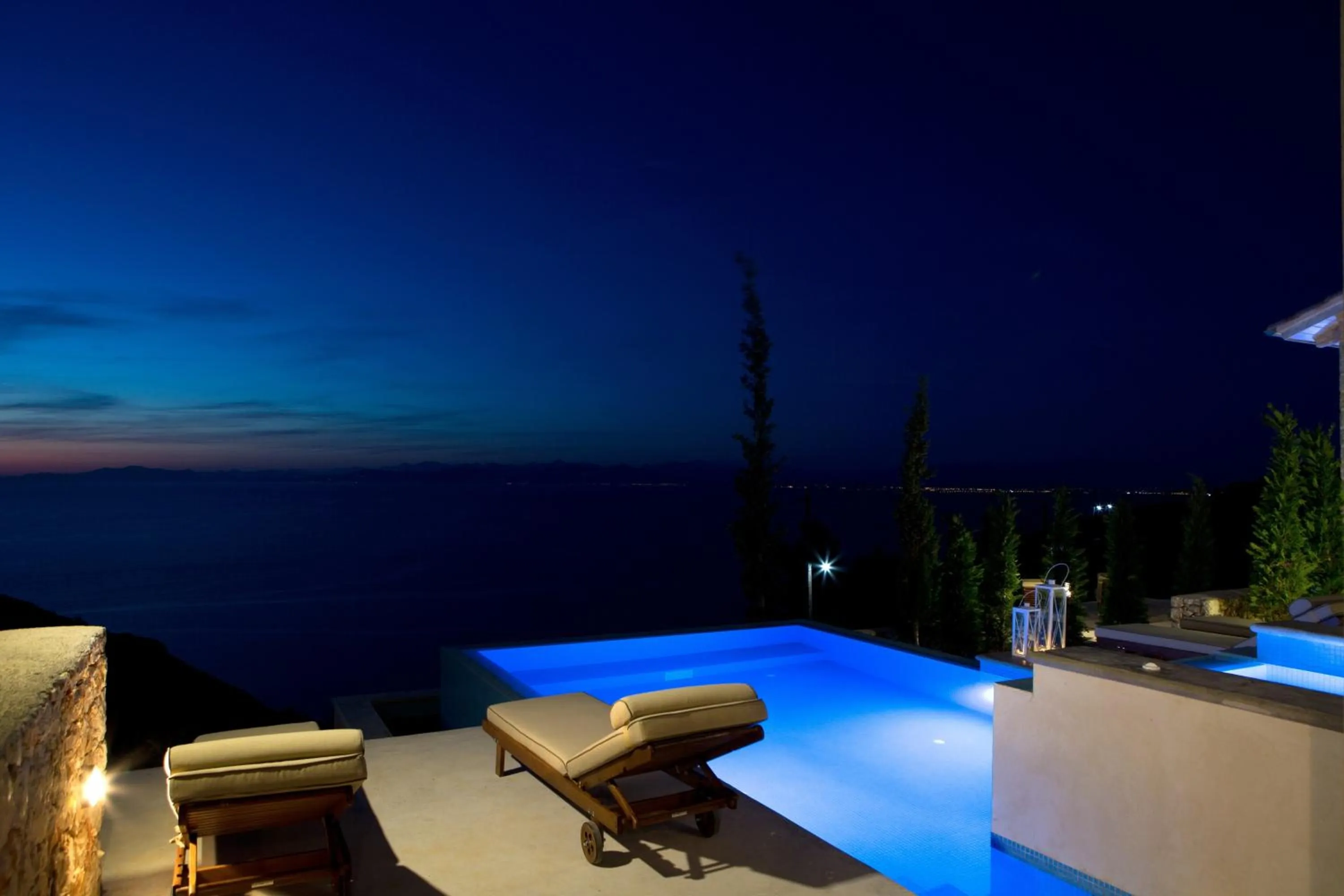 Patio in Ionian Horizon Villas