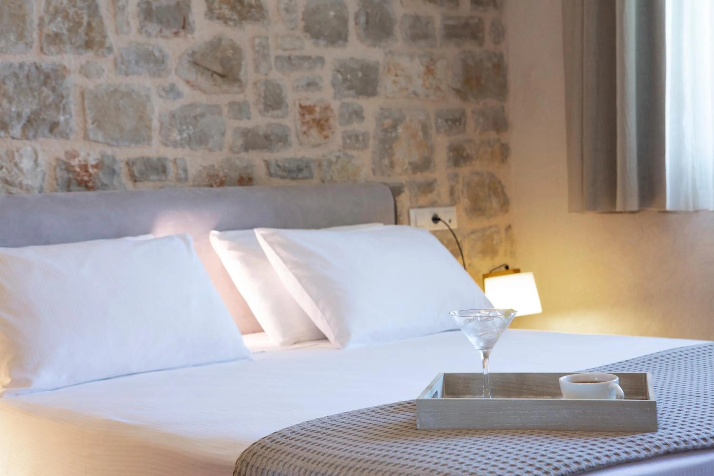 Bedroom, Bed in Ionian Horizon Villas