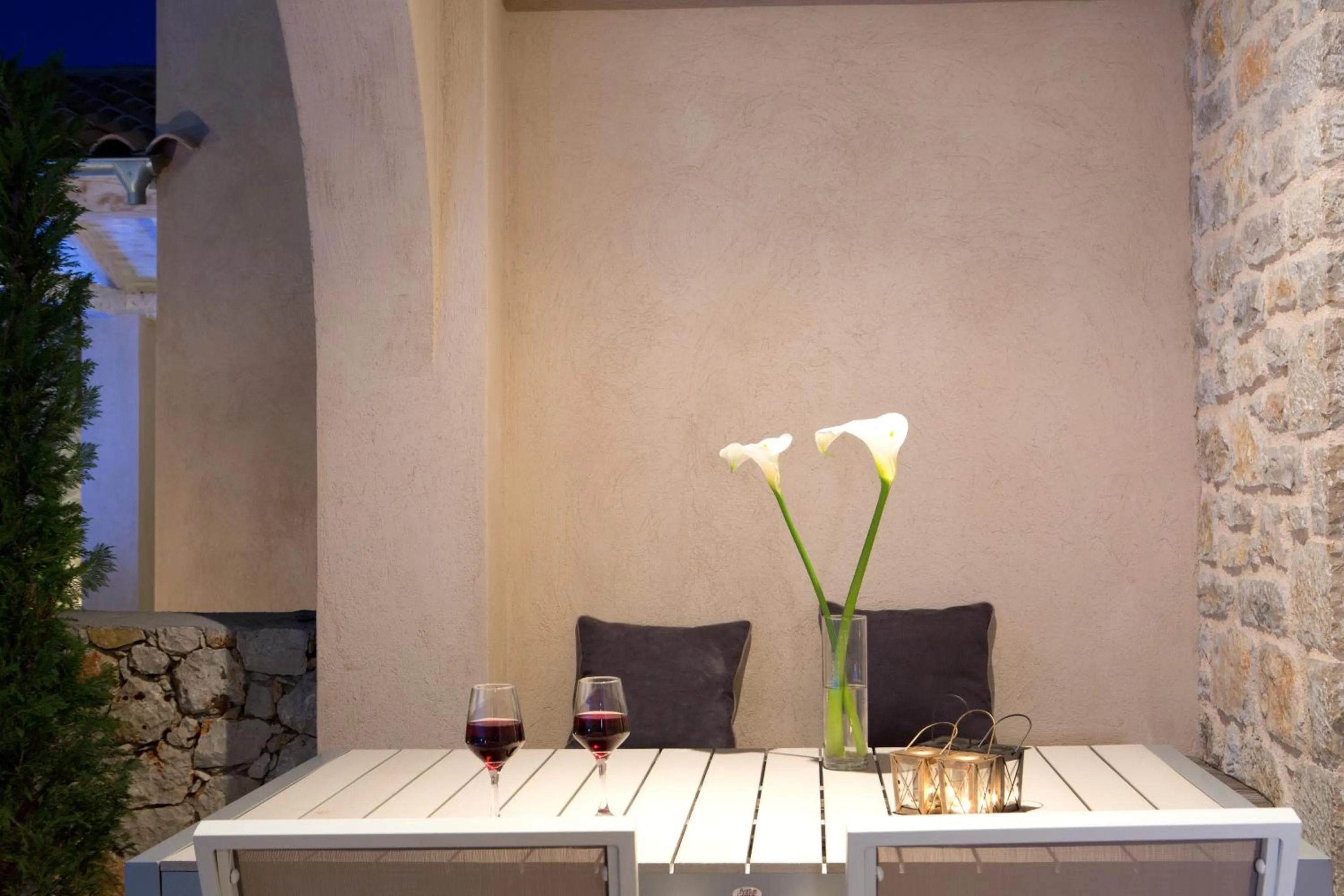 Patio in Ionian Horizon Villas