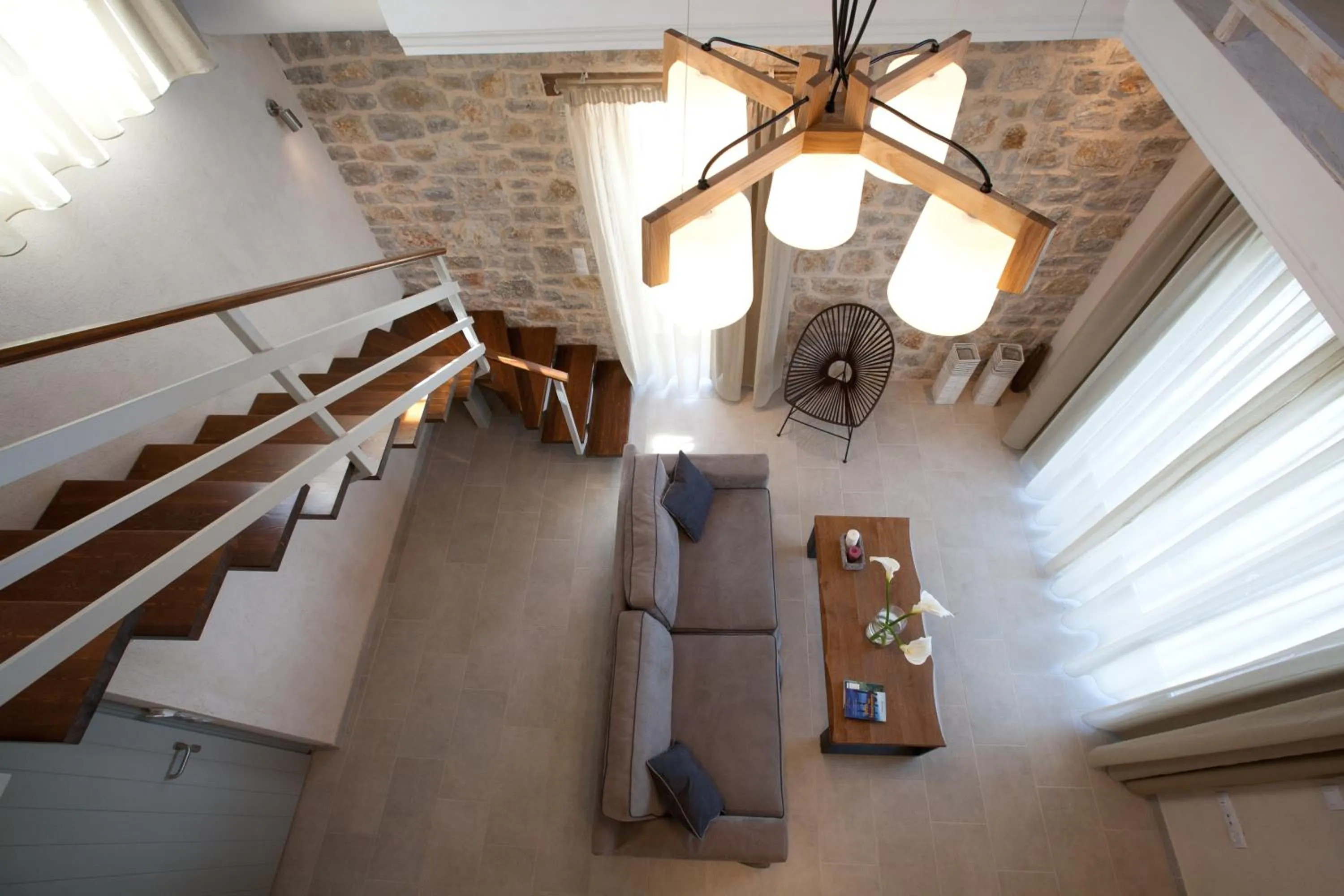 Living room in Ionian Horizon Villas