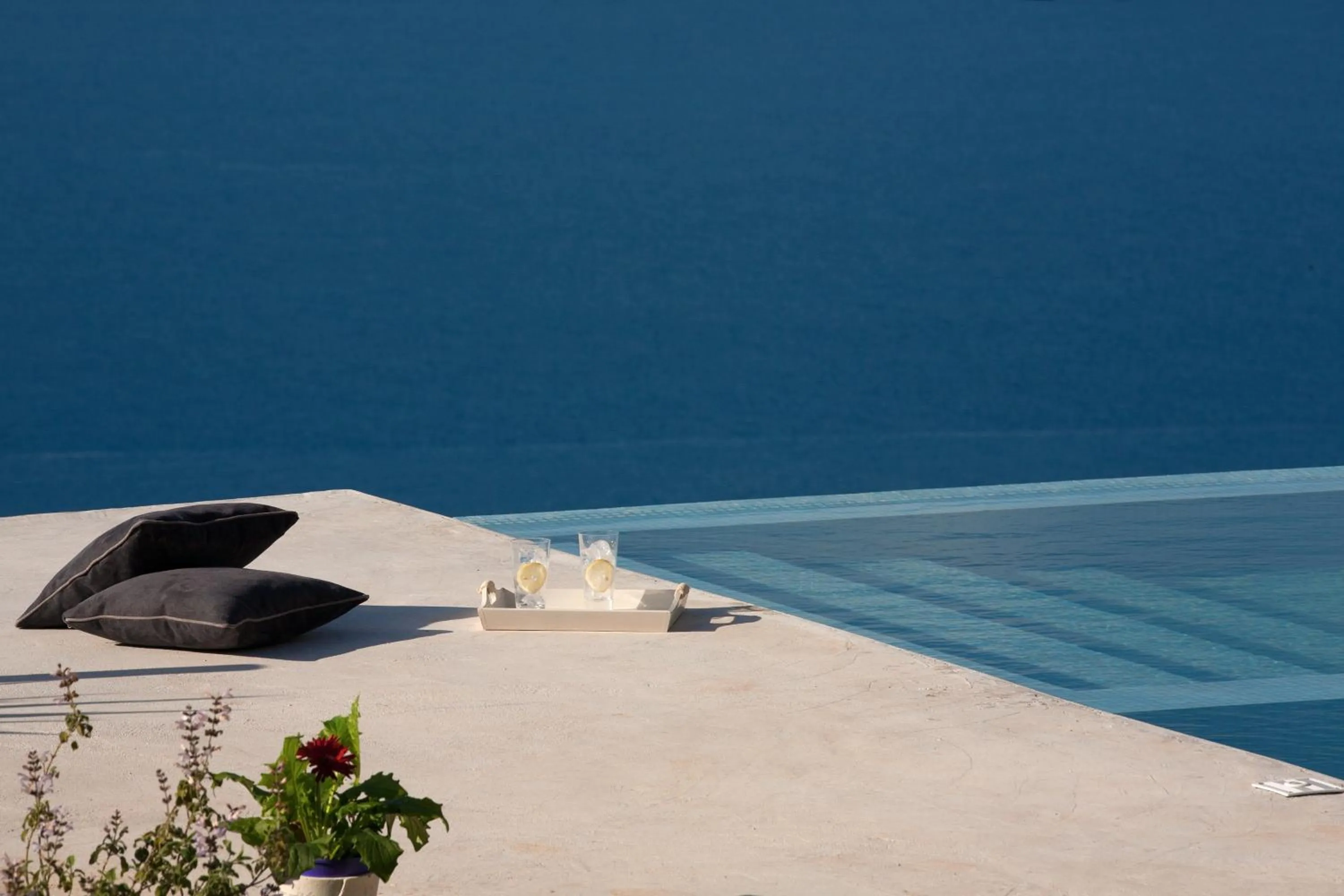 Patio in Ionian Horizon Villas