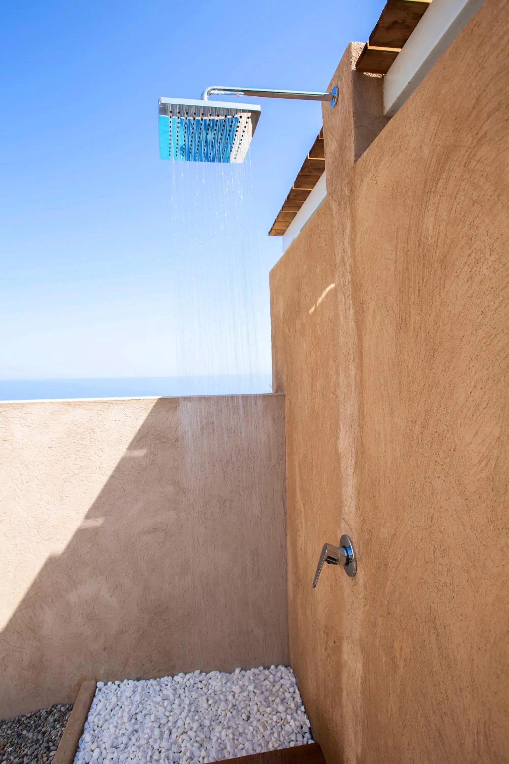 Shower in Ionian Horizon Villas