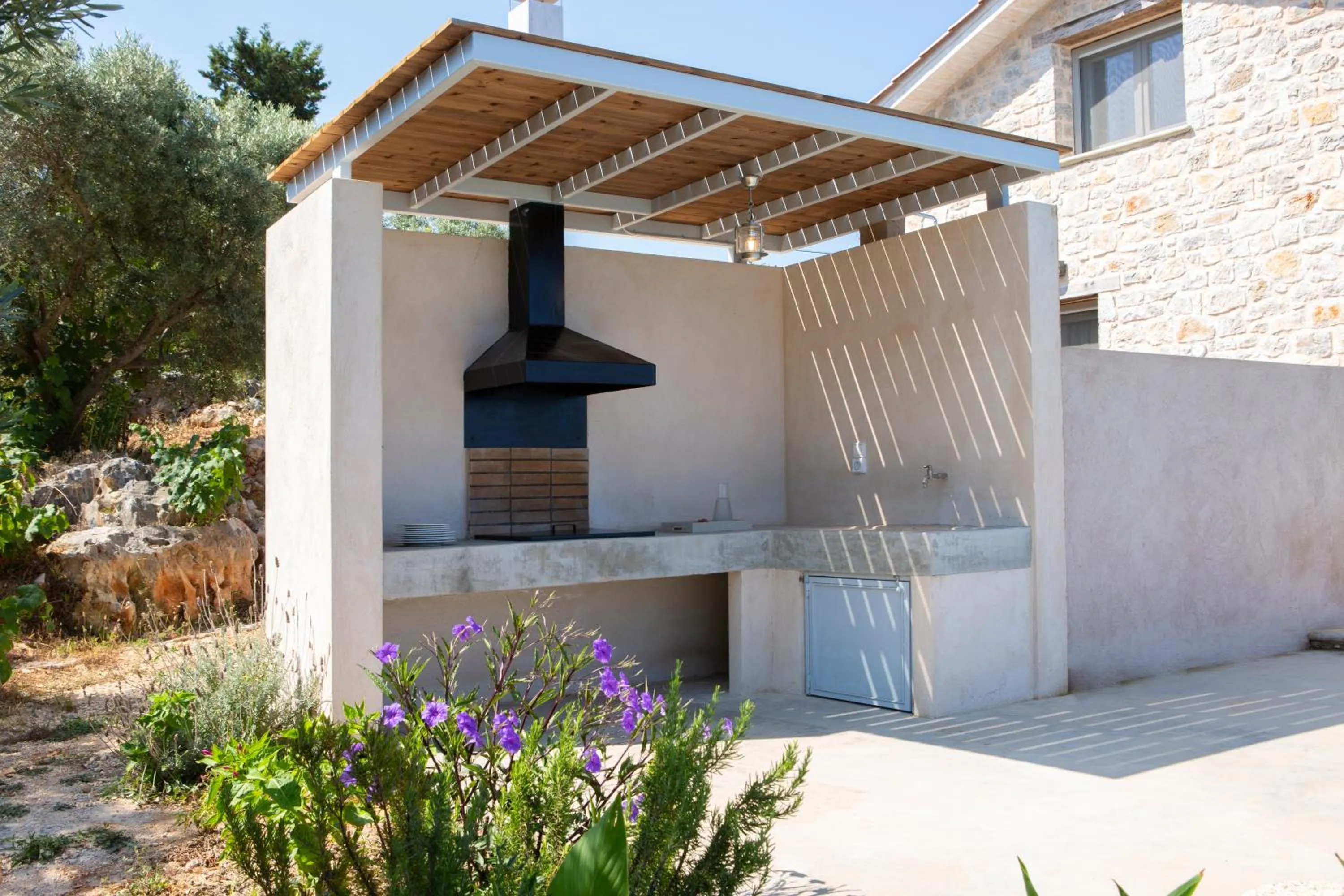 Patio in Ionian Horizon Villas