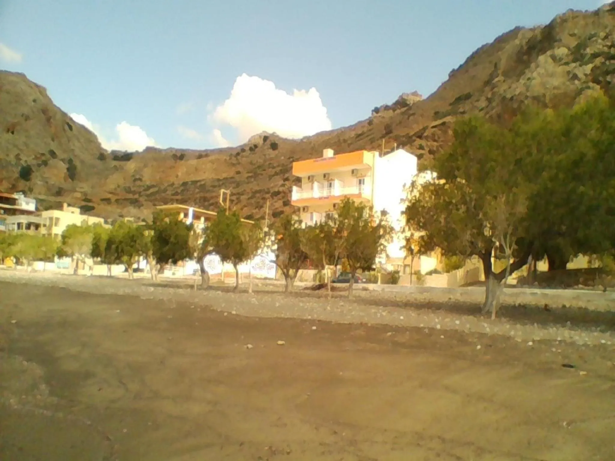 Natural landscape in Apollon