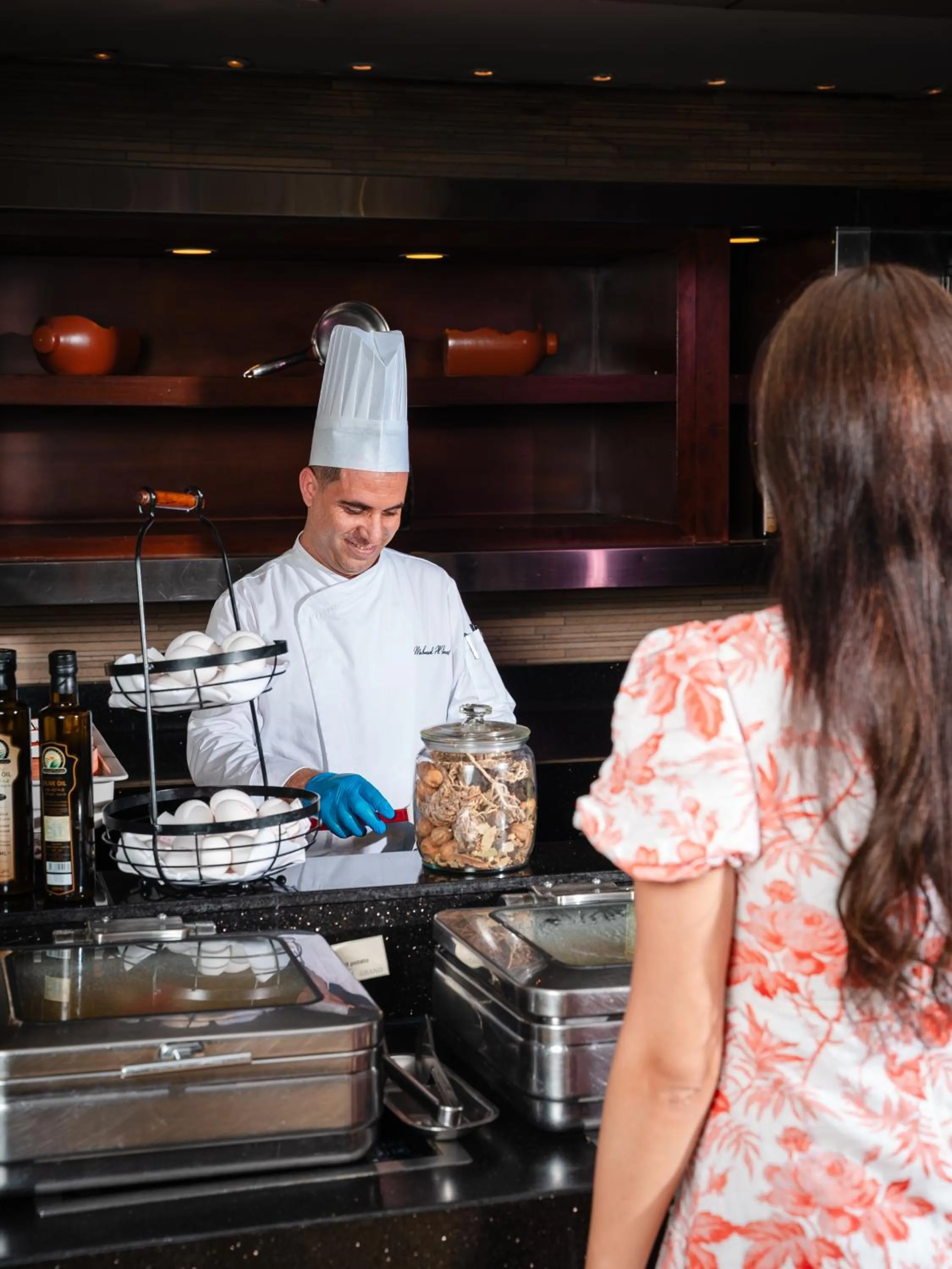 Breakfast in Grand Hyatt Amman Residences