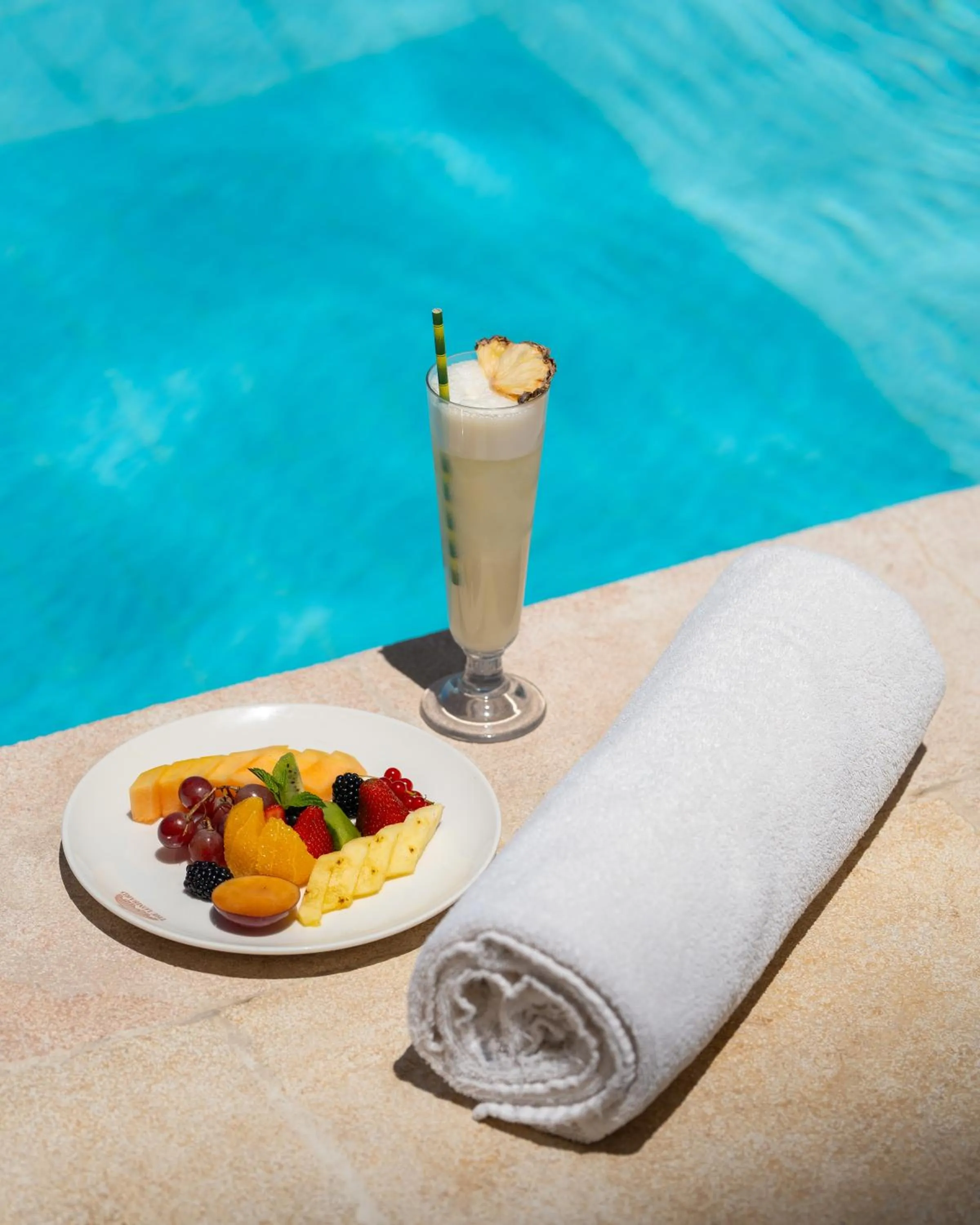 Pool view in Grand Hyatt Amman Residences
