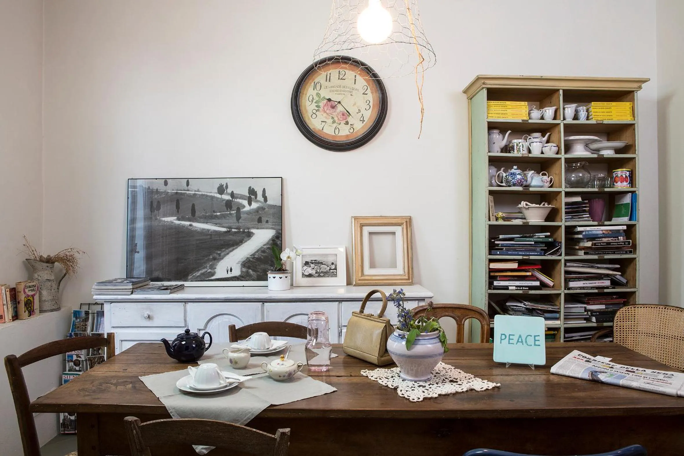 Communal lounge/ TV room in B&B Paradiso n.4