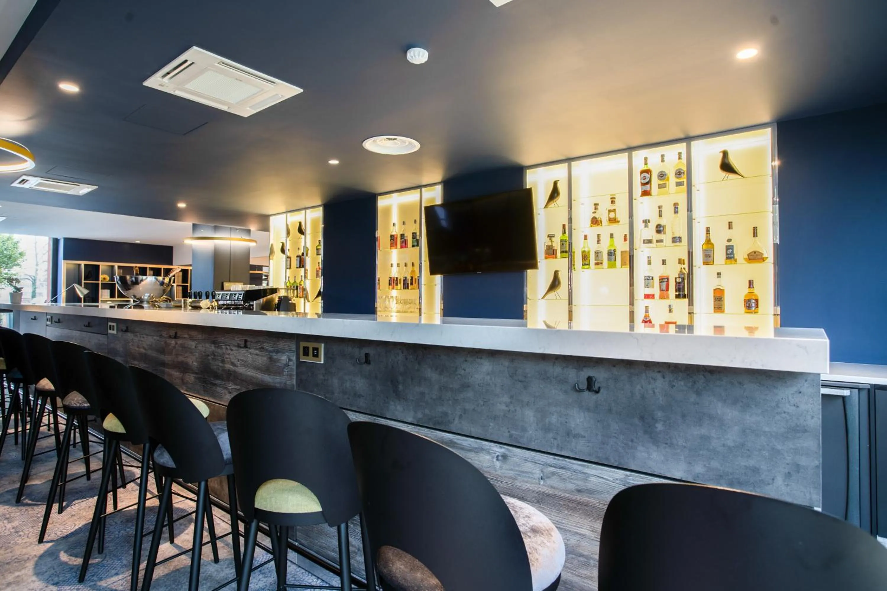 Lounge or bar in Appart'City Collection Genève Aéroport - Ferney Voltaire