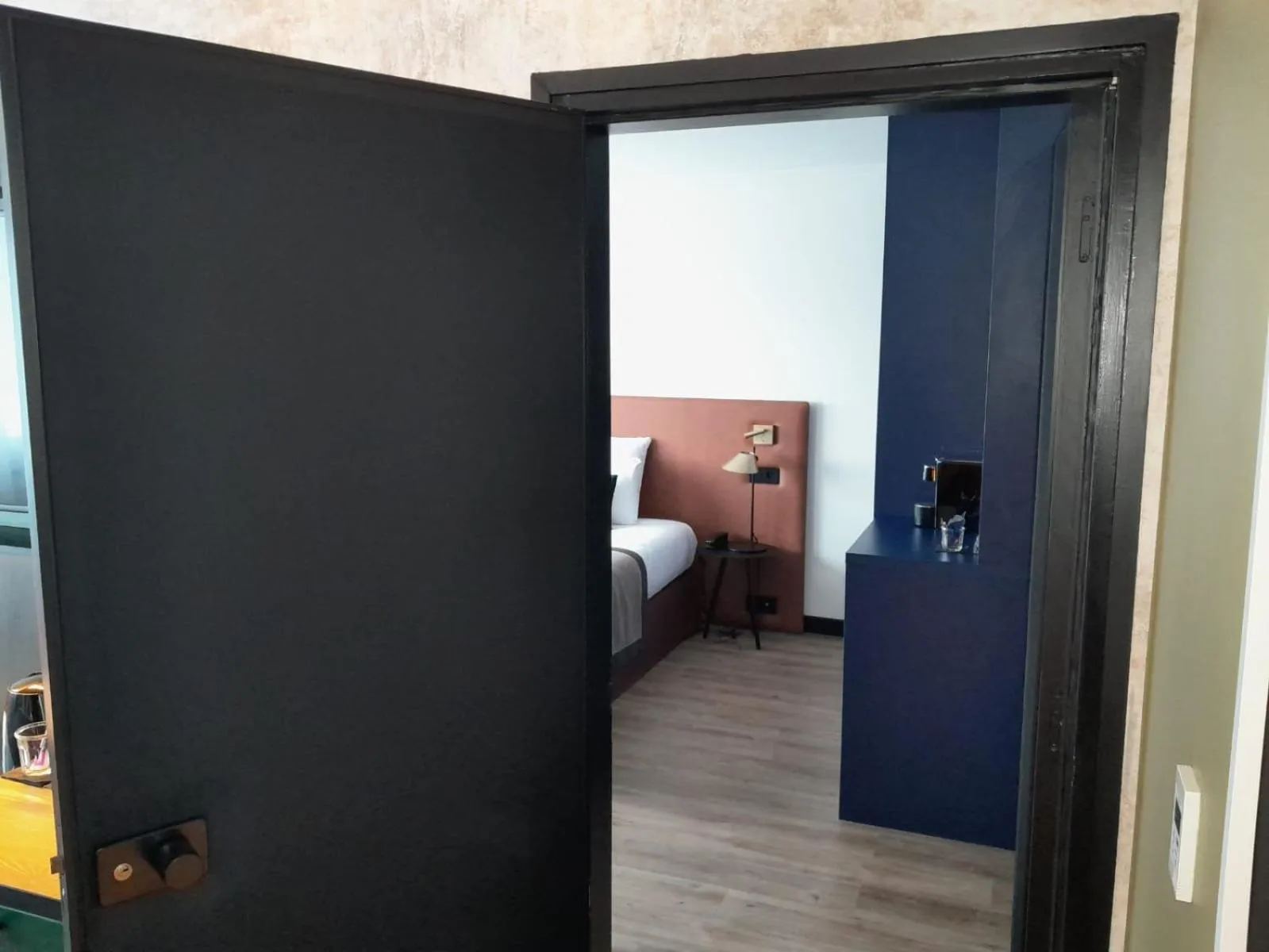 Bed in Appart'City Collection Genève Aéroport - Ferney Voltaire