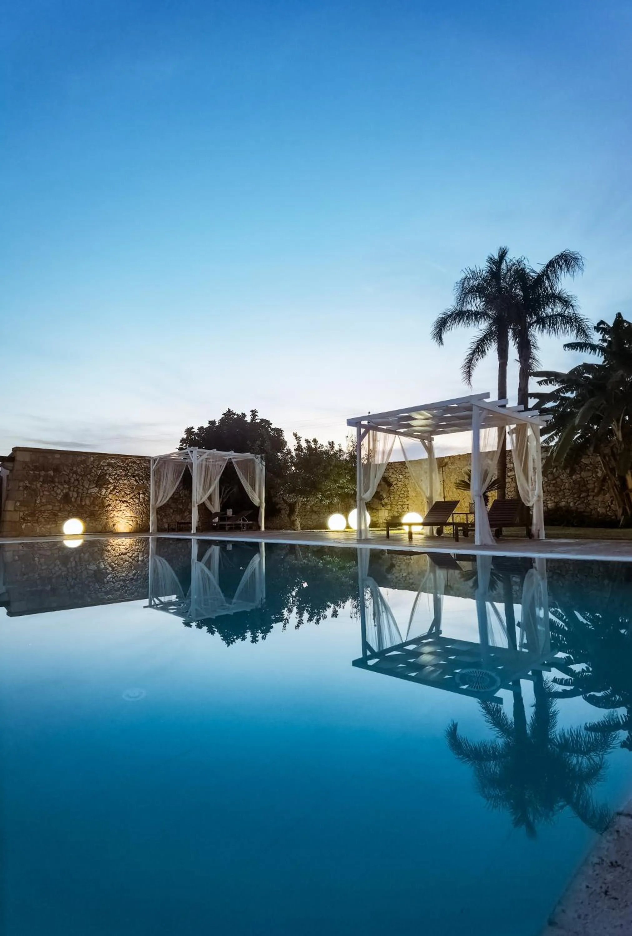 Pool view in Don Agostino Relais Masseria