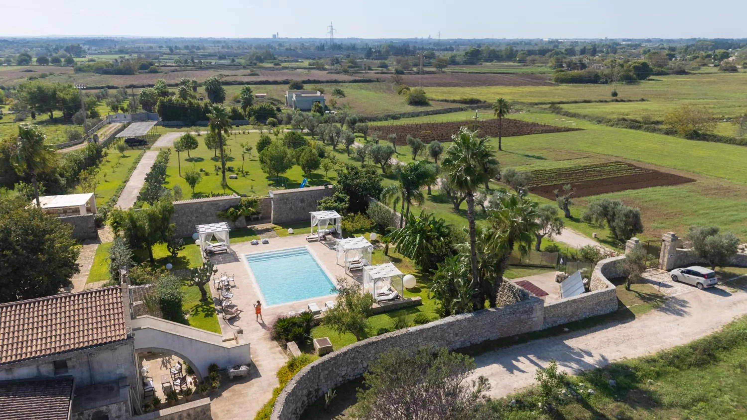 Garden in Don Agostino Relais Masseria
