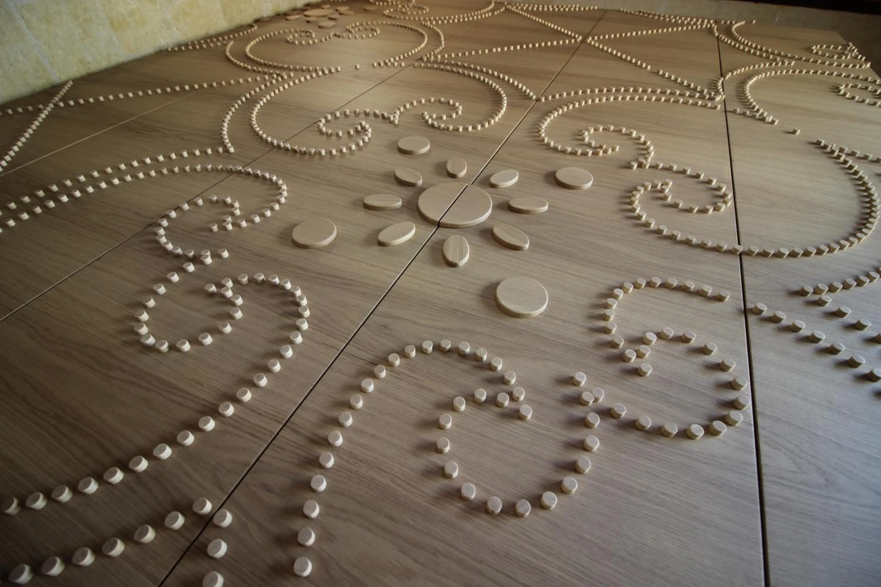 Decorative detail in Don Agostino Relais Masseria