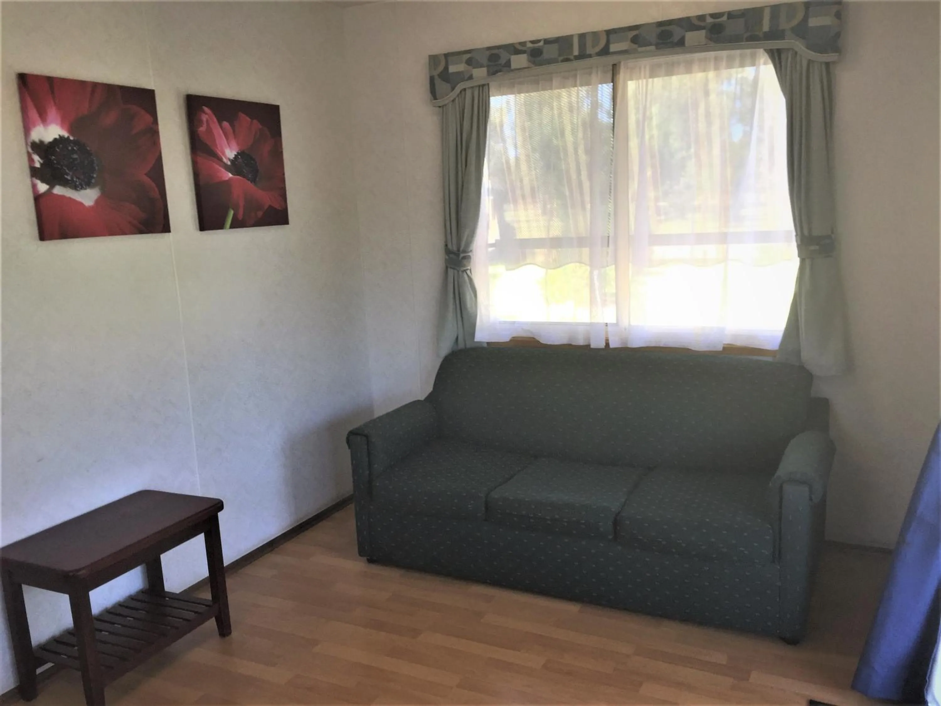 Living room in Junee Tourist Park