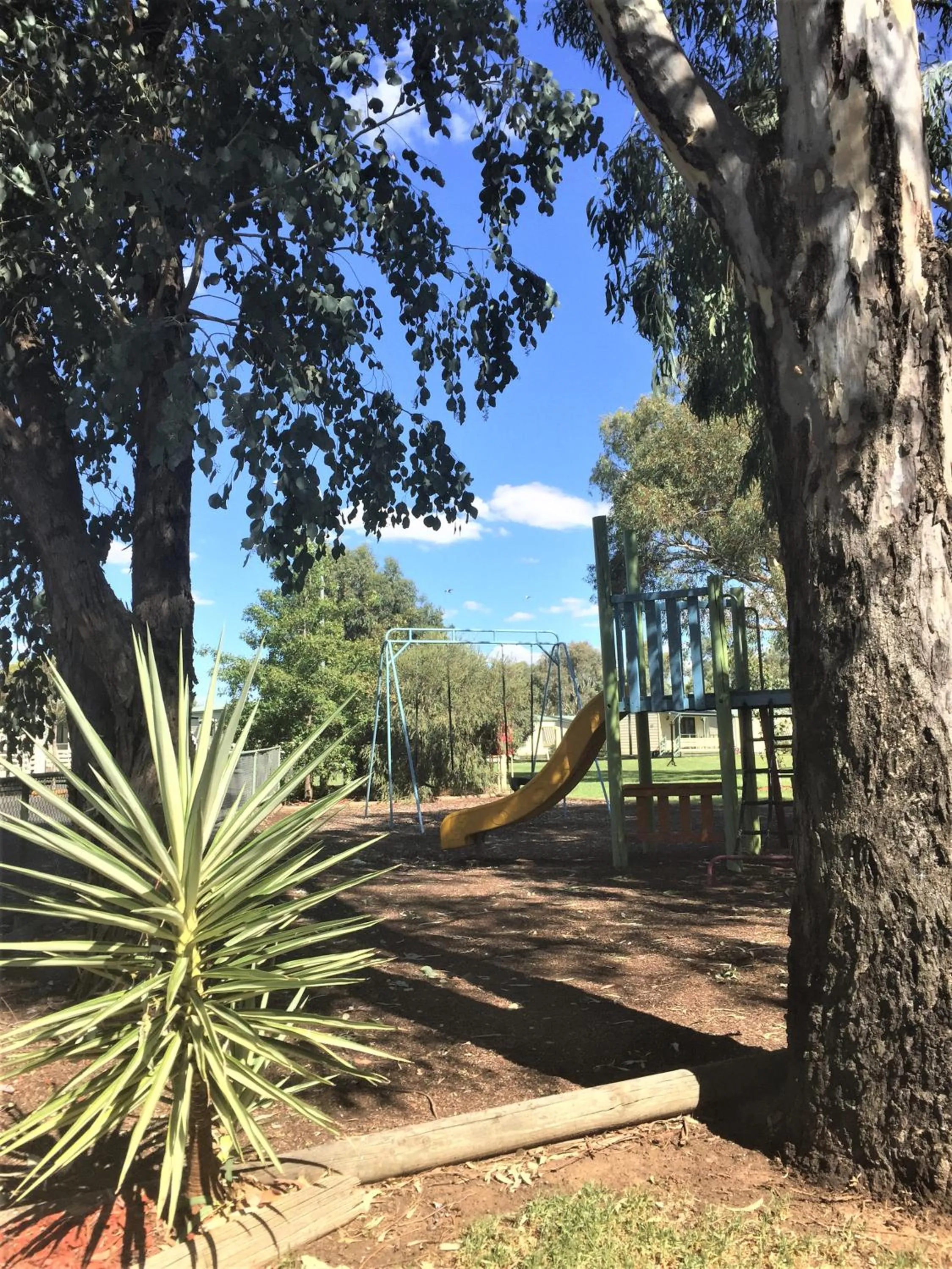 Children play ground in Junee Tourist Park