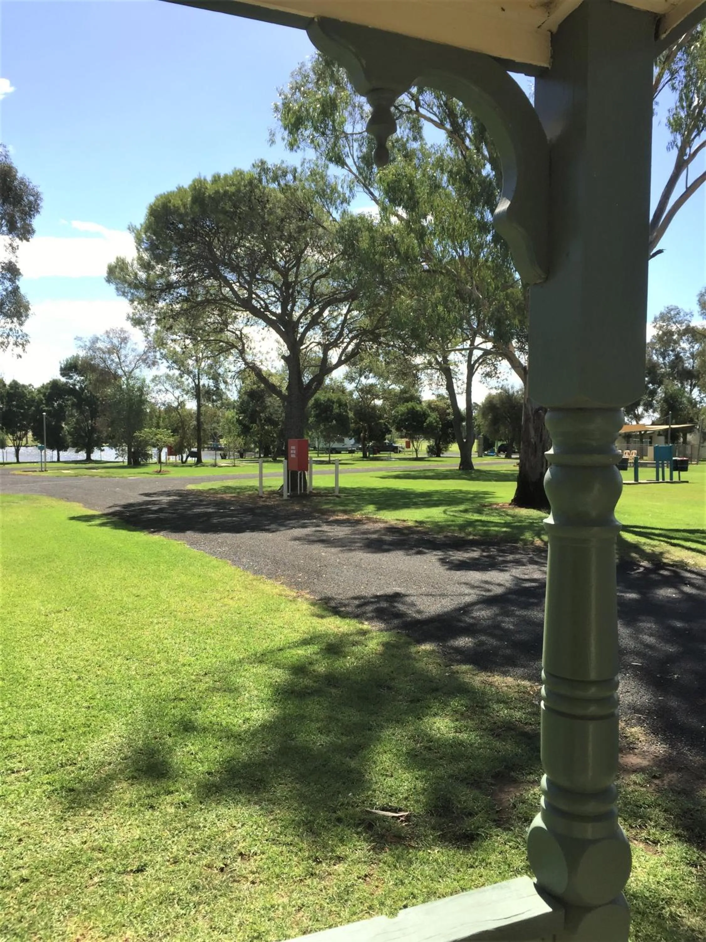 Patio in Junee Tourist Park