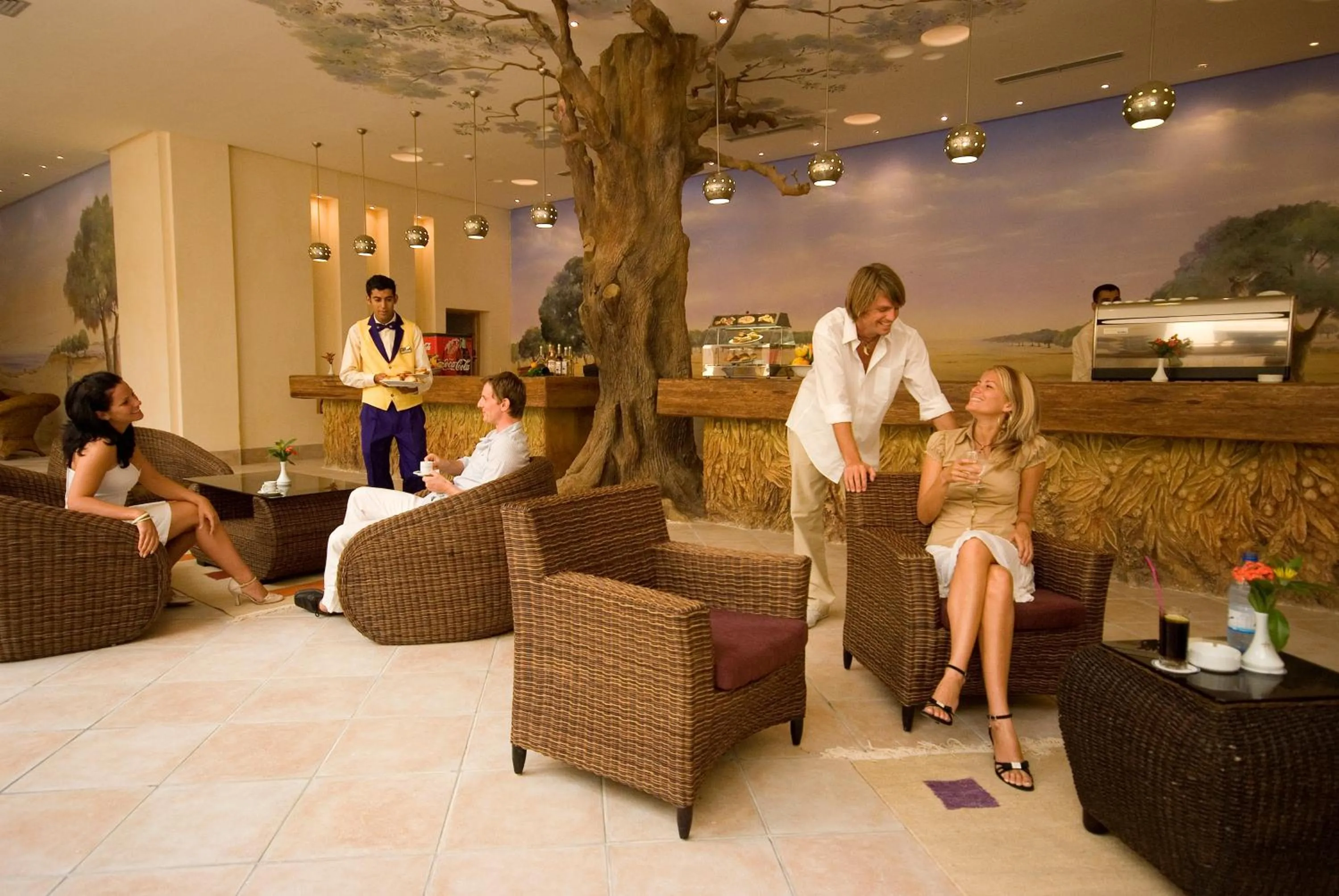 Lobby or reception in Vincci Safira Palms