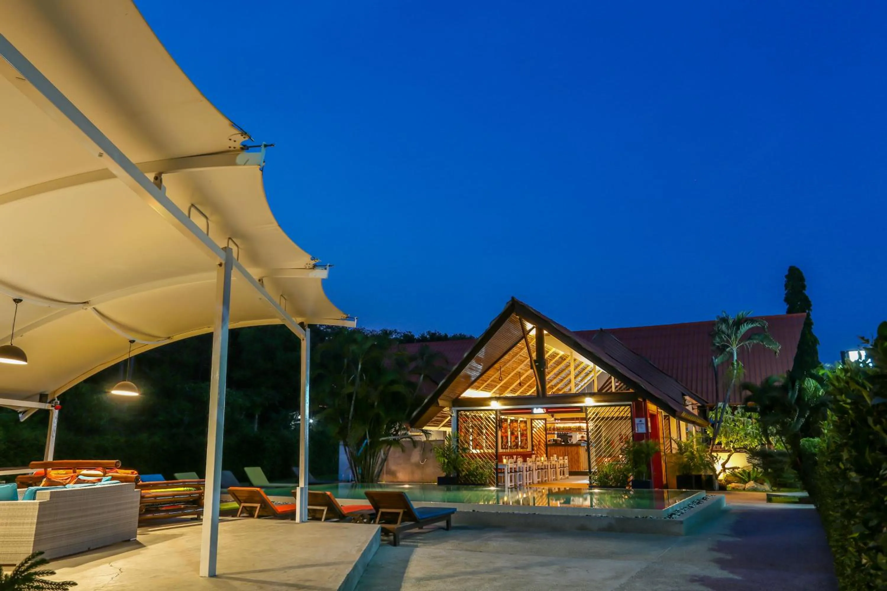 Swimming pool in Naiharn Beach Resort - SHA Plus Extra