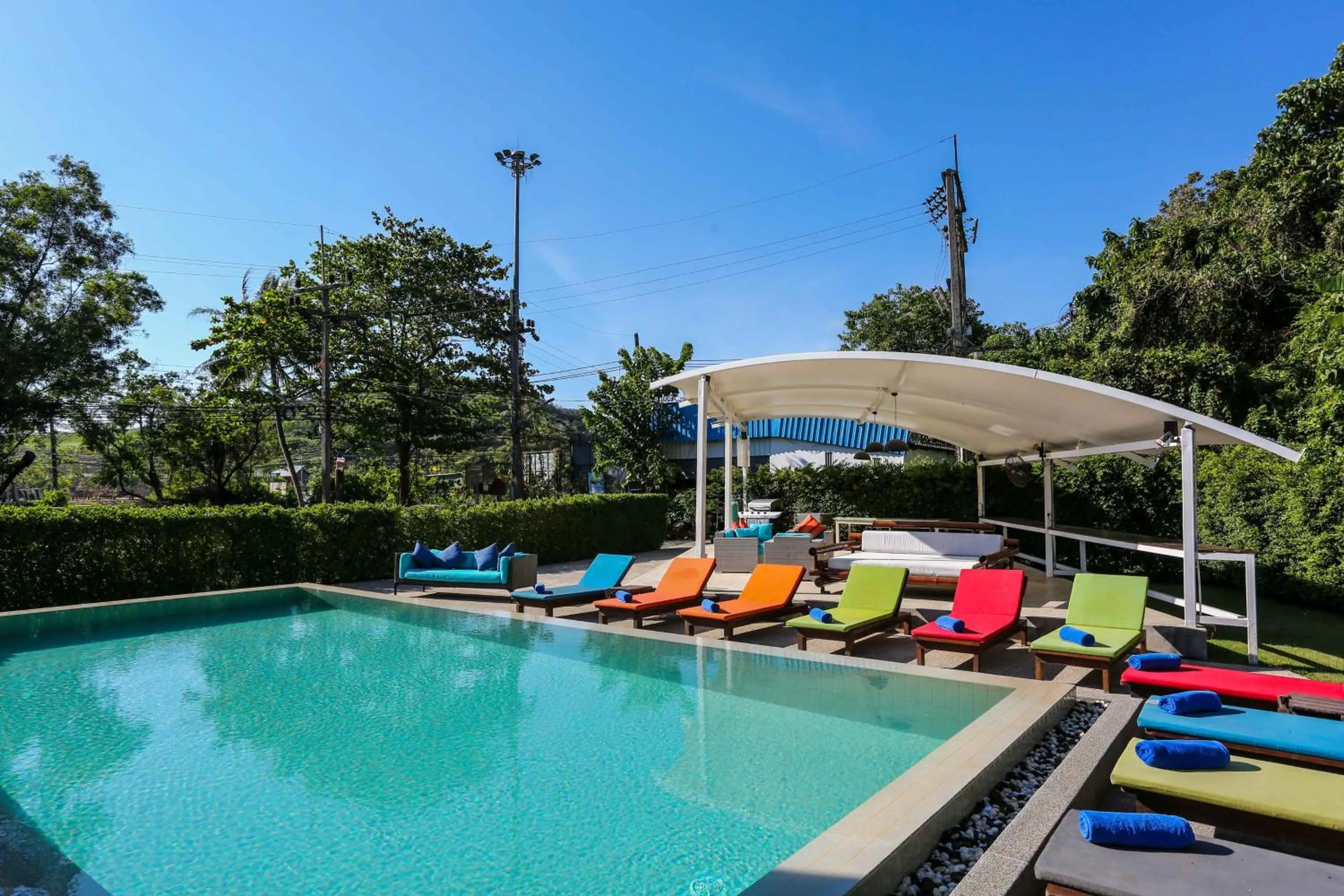 Swimming pool in Naiharn Beach Resort - SHA Plus Extra