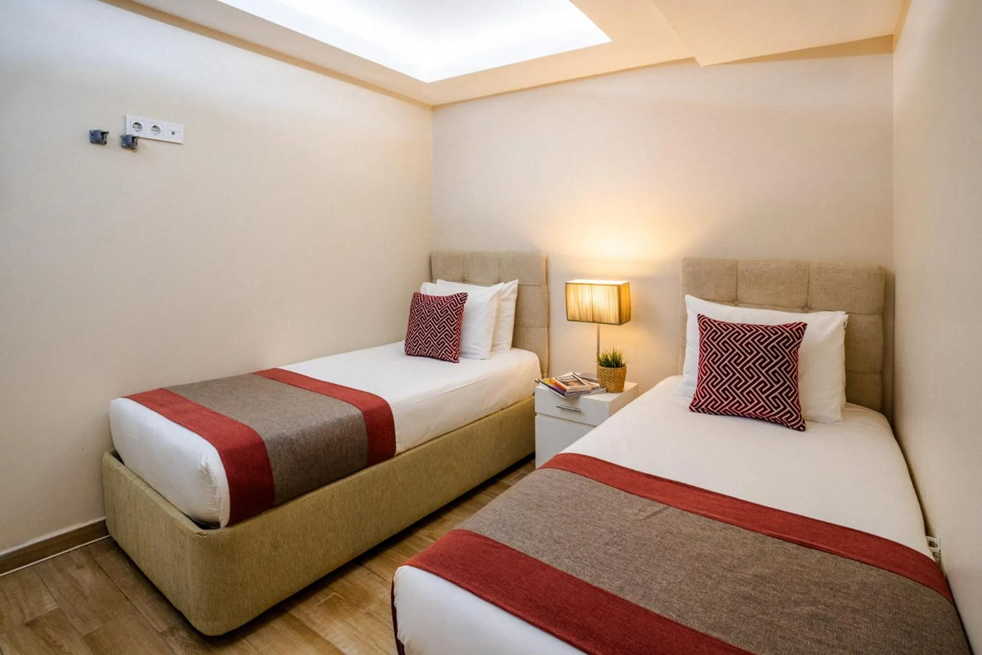 Bed in Cheya Sisli BNB Medical & Business City Center Tesvikiye Suites and Apartments