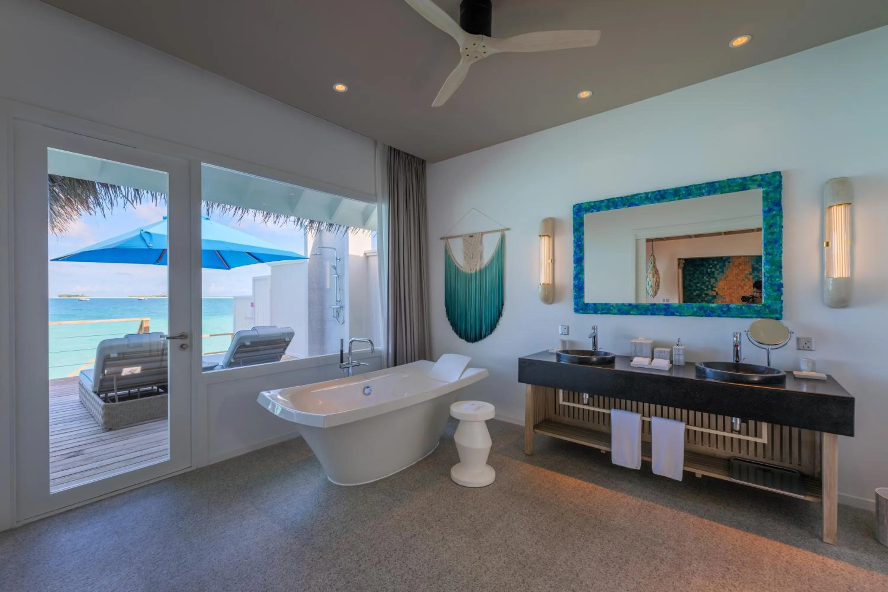 Bathroom in Finolhu, A Seaside Collection Resort, a Member of Design Hotels