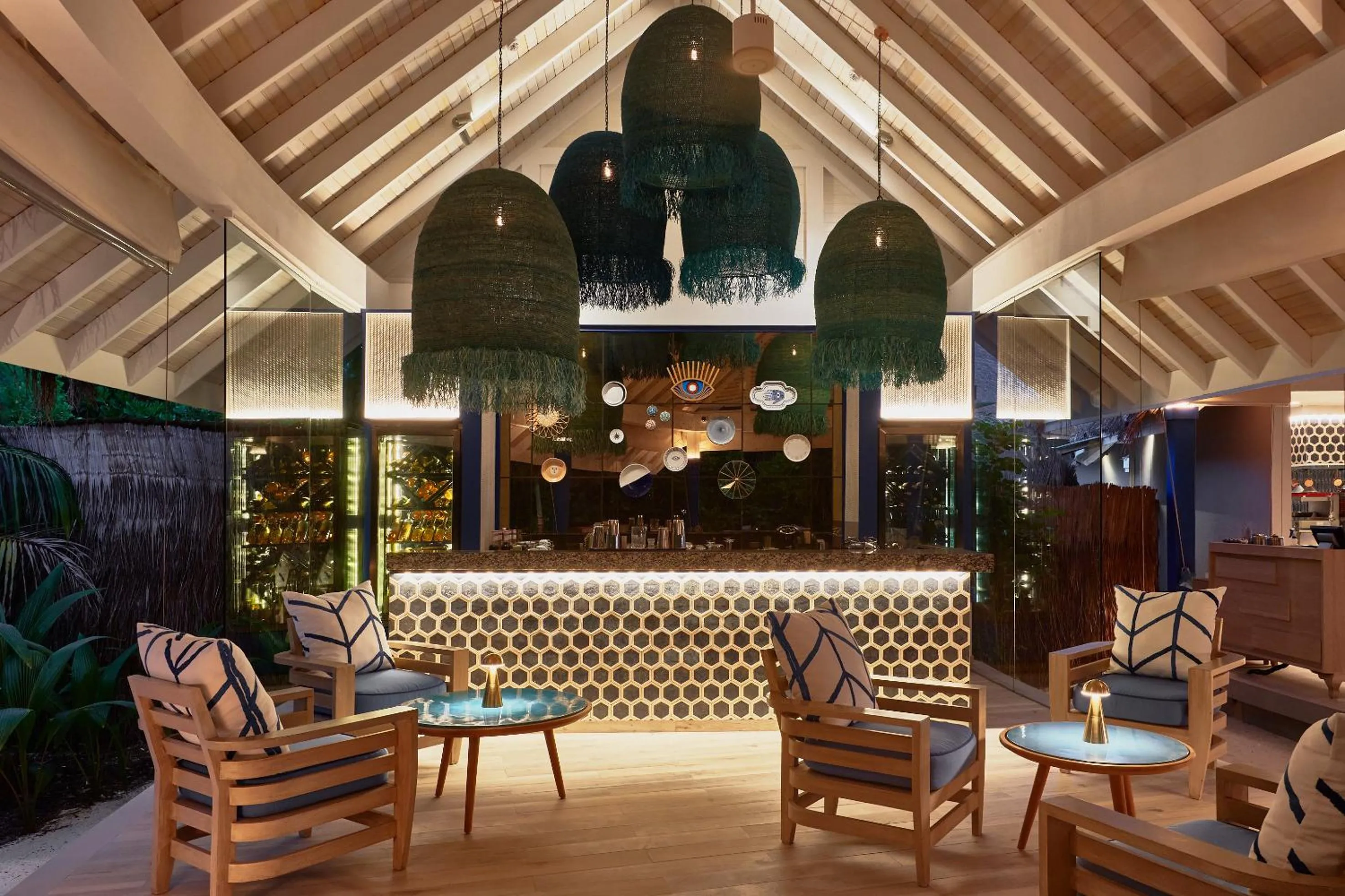 Restaurant/places to eat in Finolhu, A Seaside Collection Resort, a Member of Design Hotels