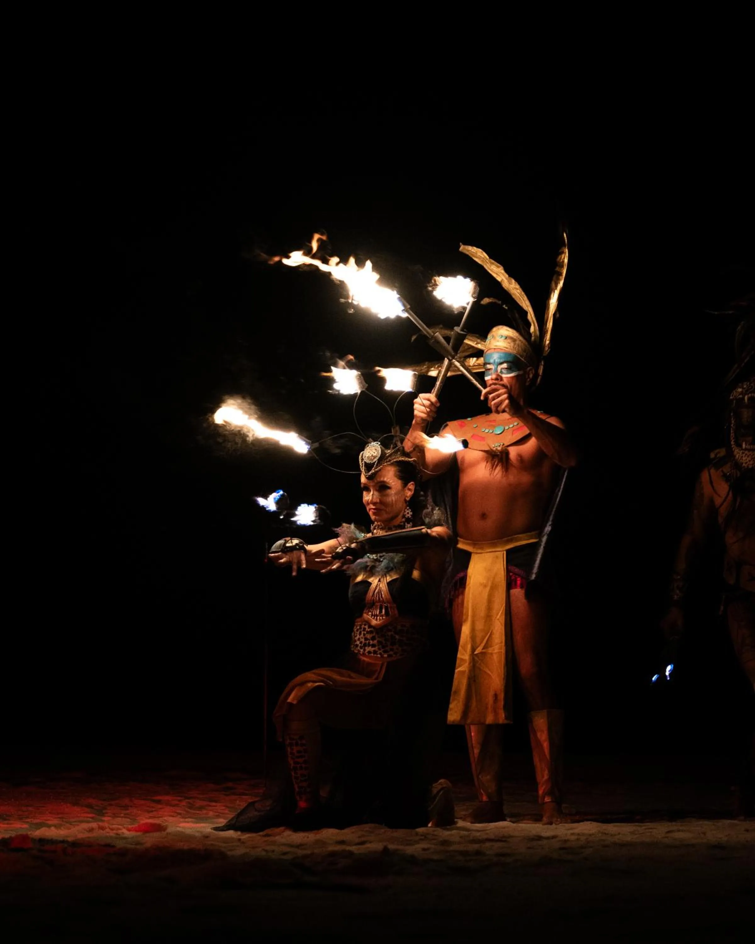 Evening entertainment in Finolhu, A Seaside Collection Resort, a Member of Design Hotels