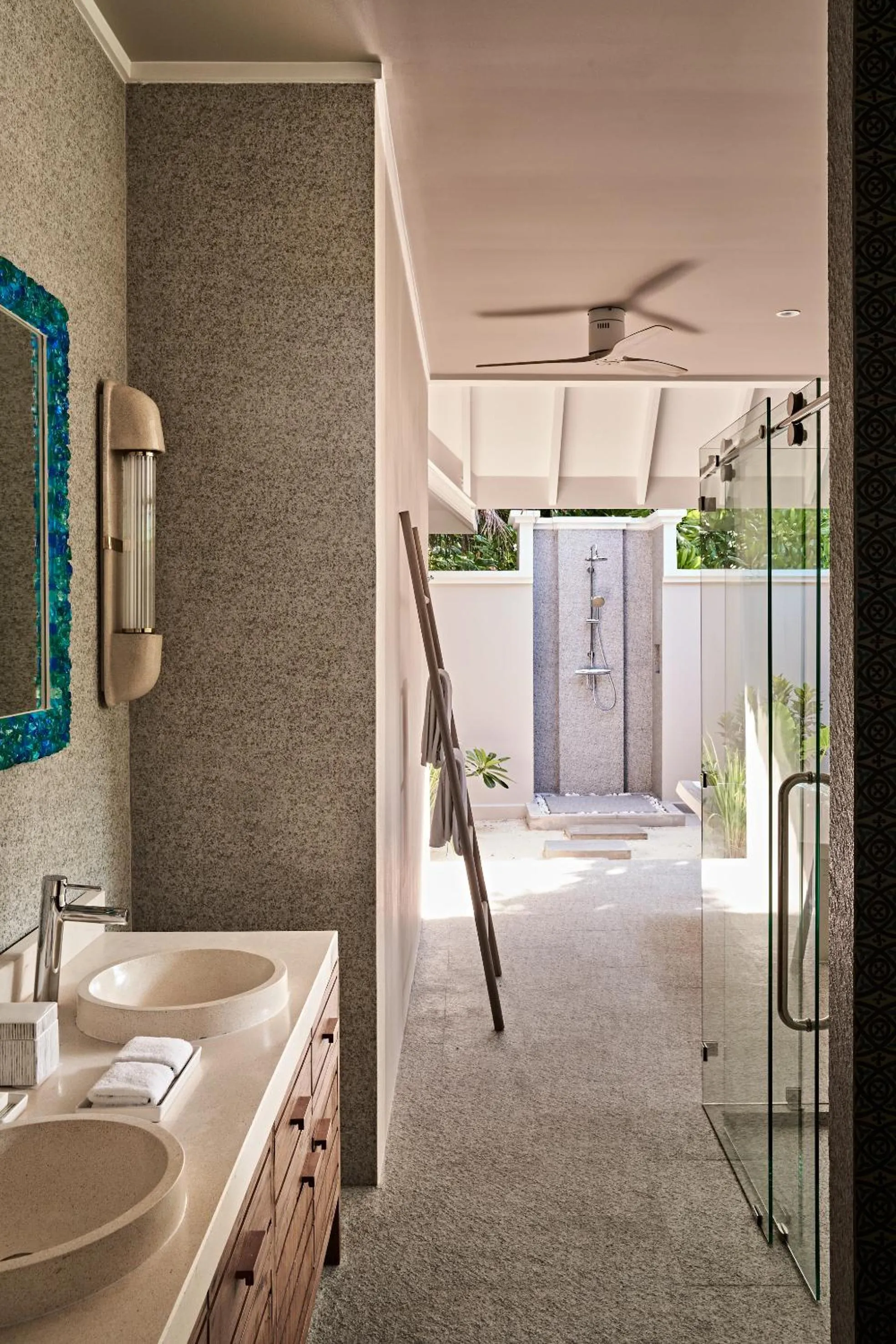 Bathroom in Finolhu, A Seaside Collection Resort, a Member of Design Hotels