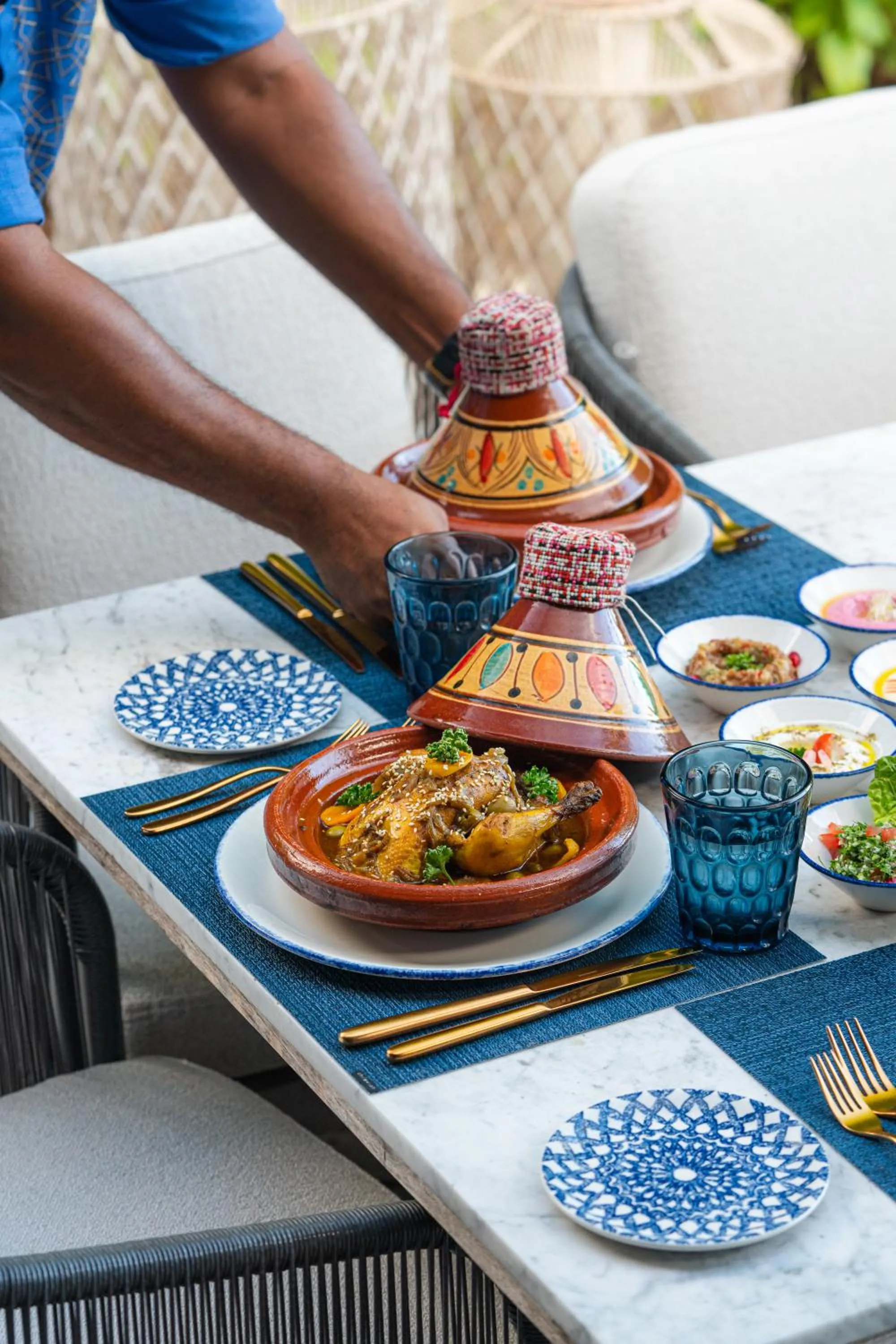 Restaurant/places to eat in Finolhu, A Seaside Collection Resort, a Member of Design Hotels