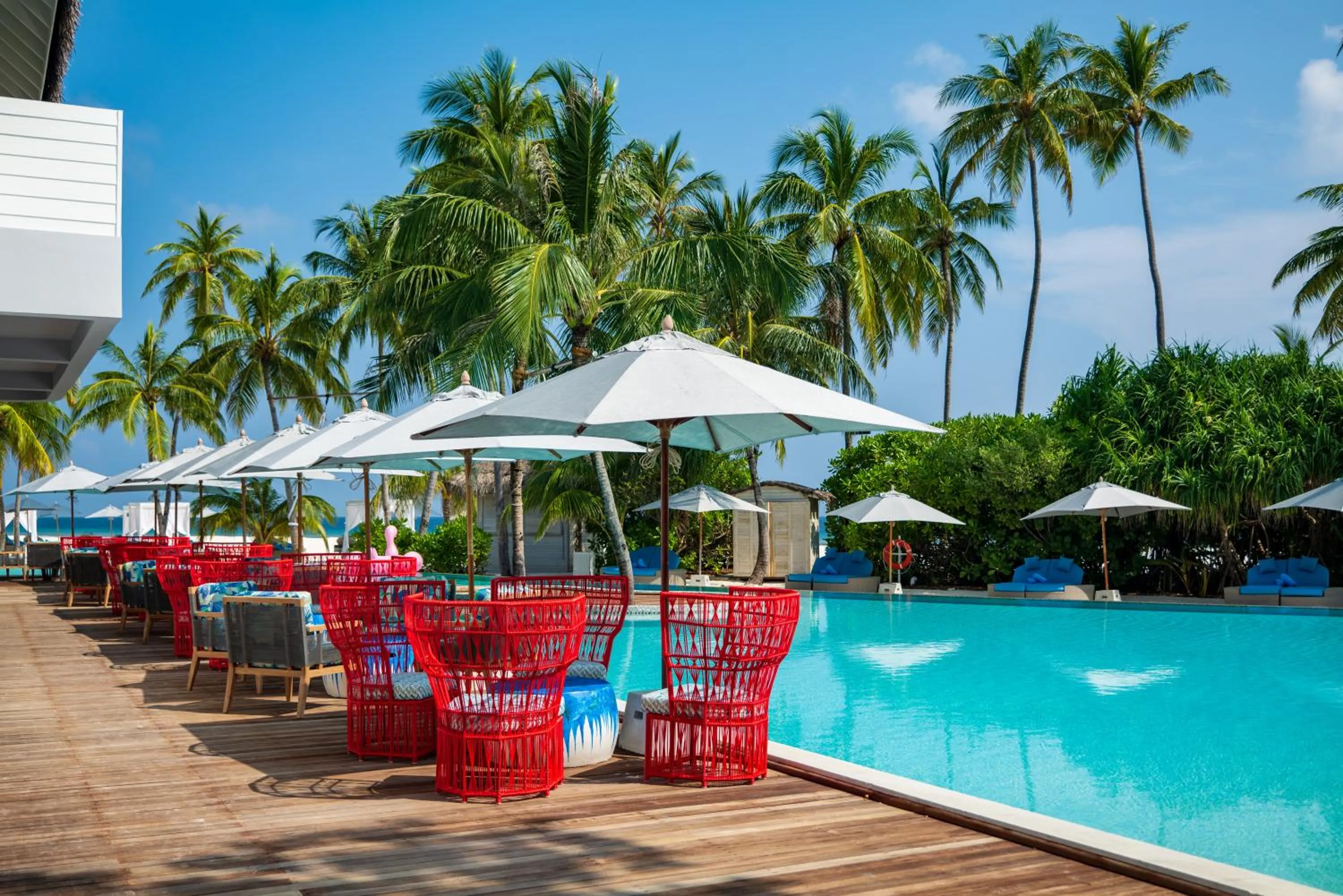 Restaurant/places to eat in Finolhu, A Seaside Collection Resort, a Member of Design Hotels