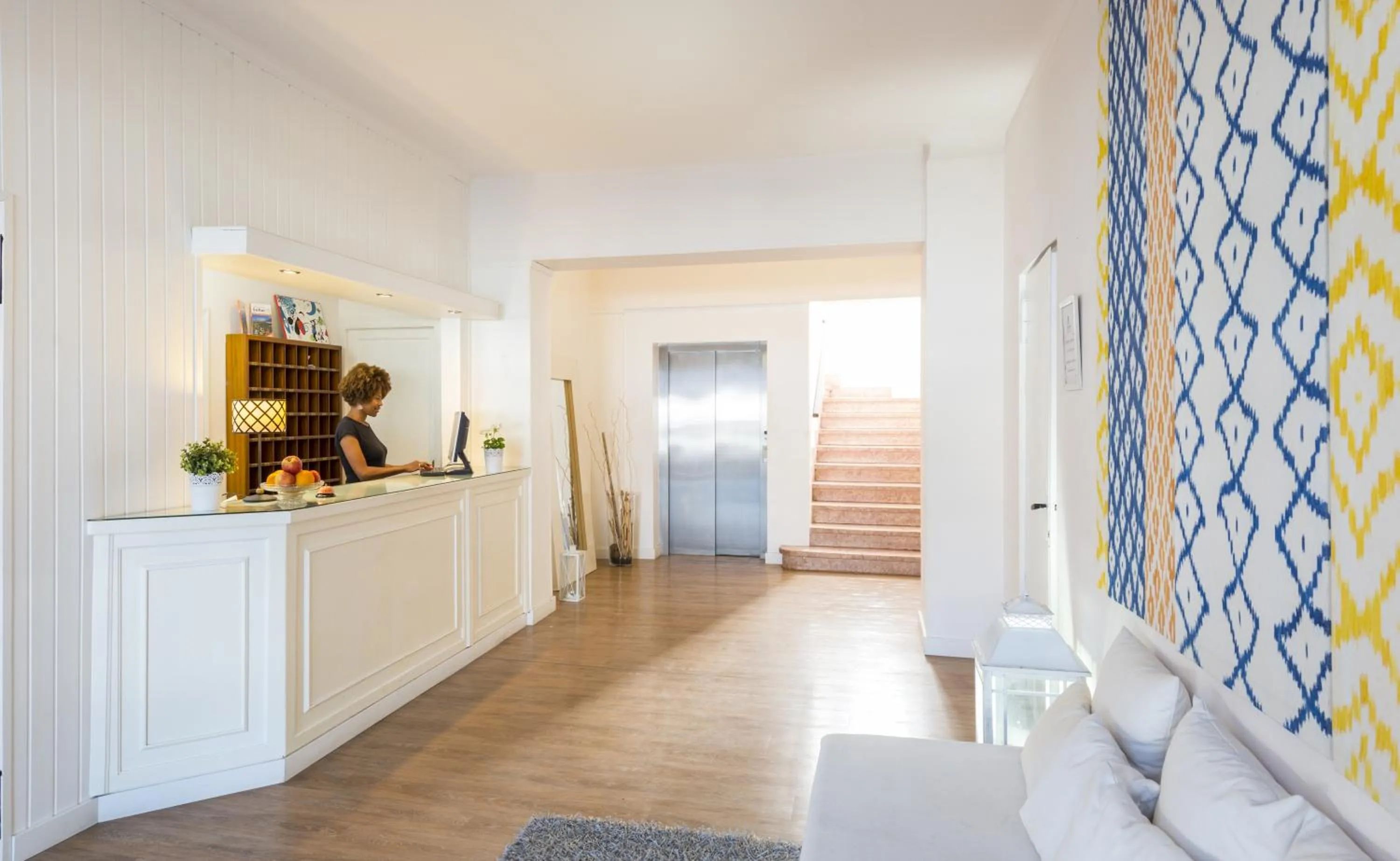 Lobby or reception in Hotel Miramar