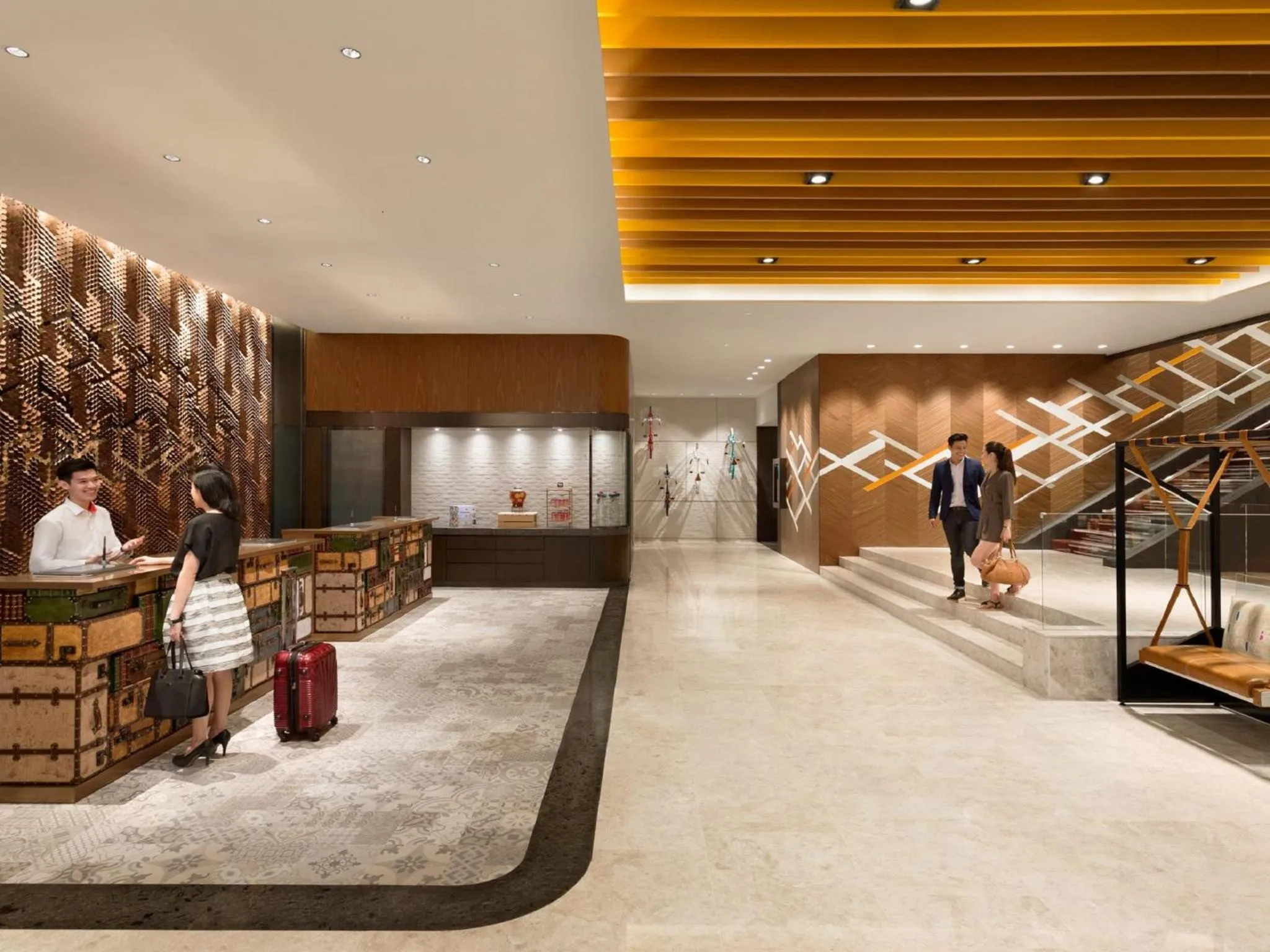 Lobby or reception in JEN Singapore Tanglin by Shangri-La