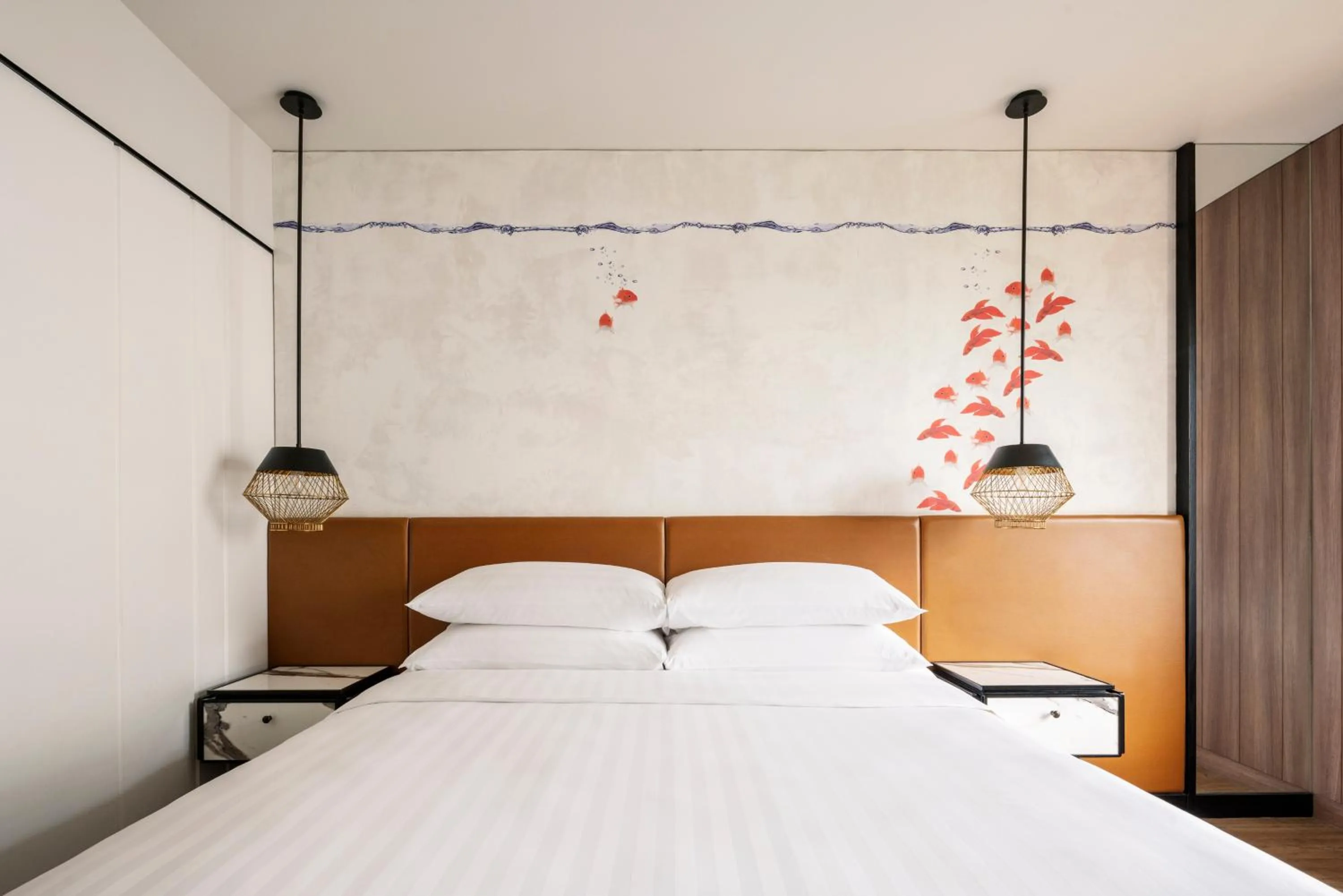 Bed in JEN Singapore Tanglin by Shangri-La