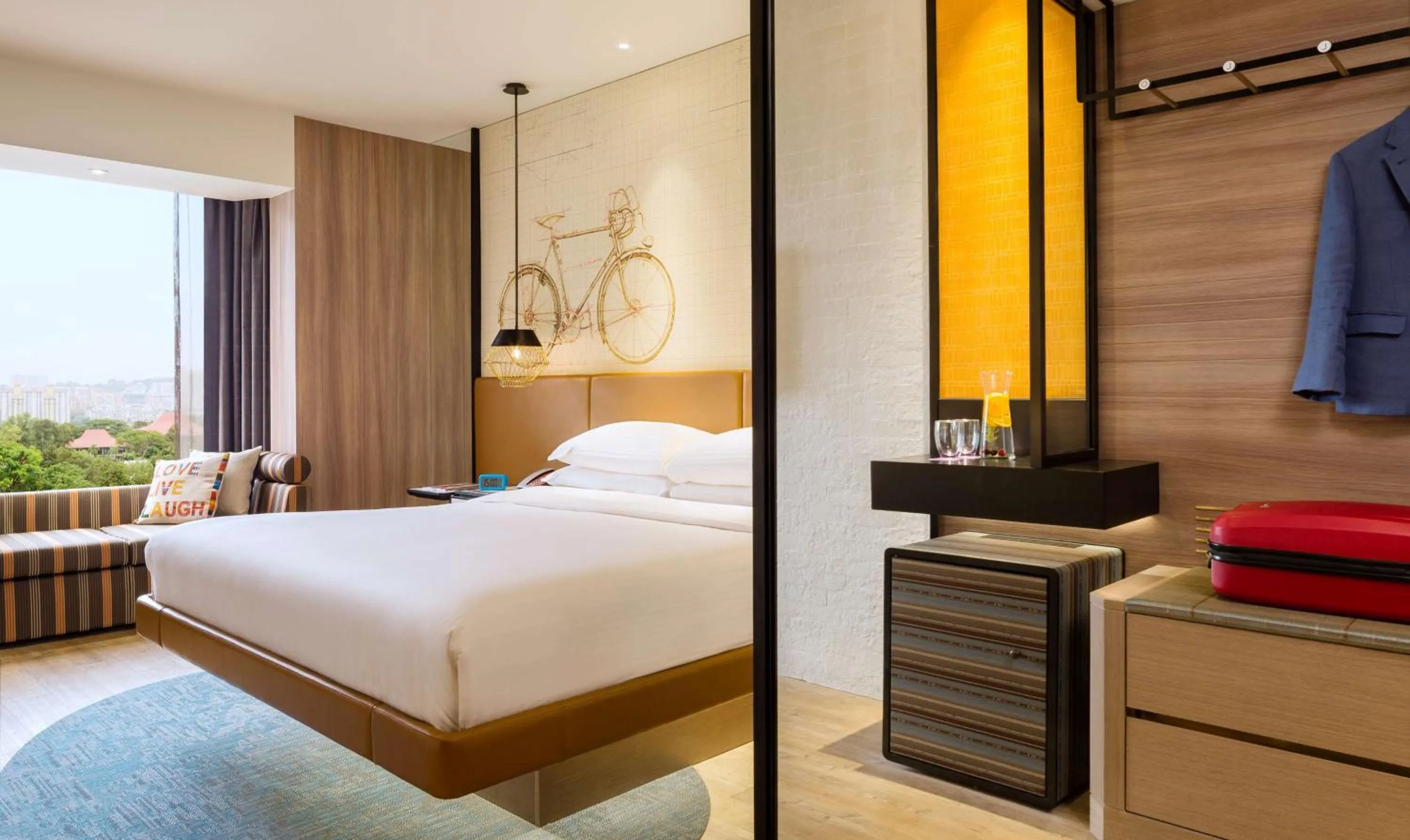 People, Bed in JEN Singapore Tanglin by Shangri-La