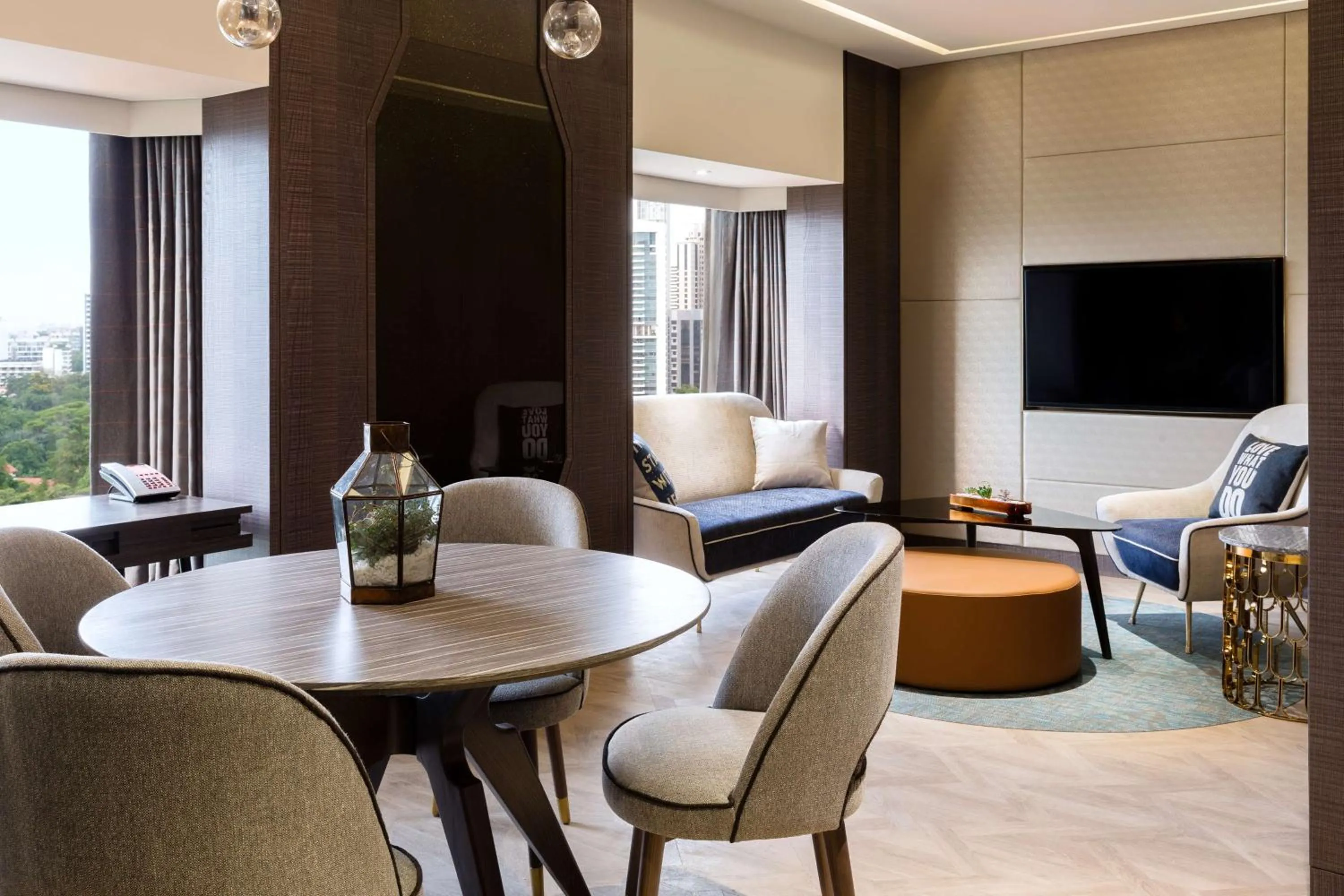 Bathroom in JEN Singapore Tanglin by Shangri-La