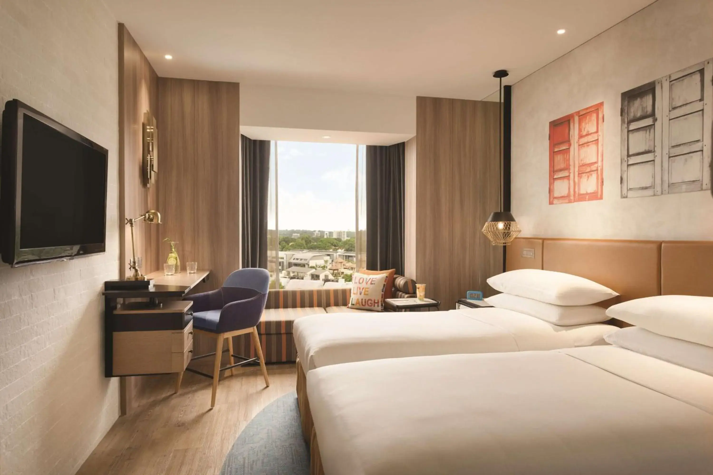 Superior Twin Room in JEN Singapore Tanglin by Shangri-La Superior Twin Room in JEN Singapore Tanglin by Shangri-La