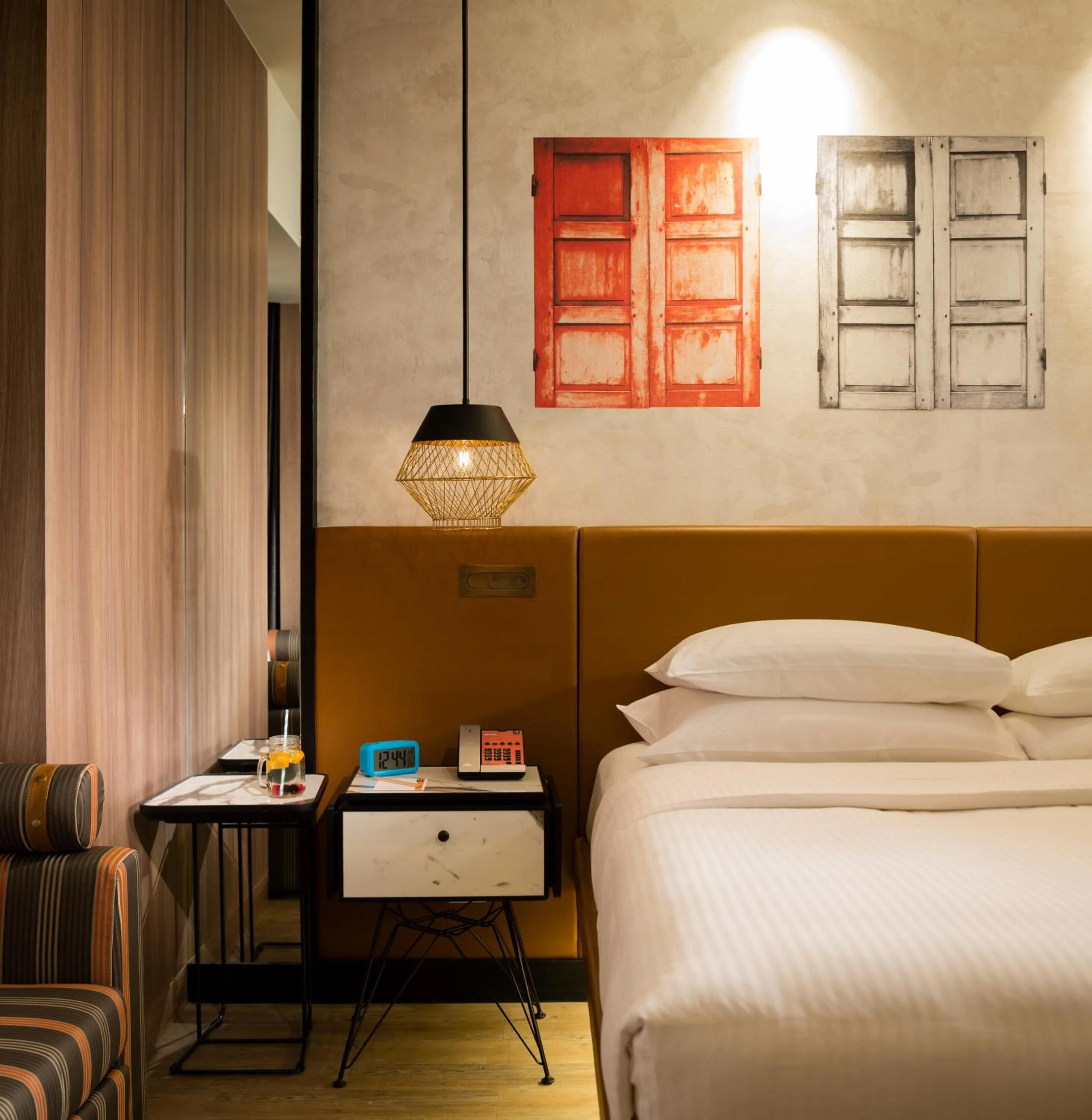 Bed in JEN Singapore Tanglin by Shangri-La