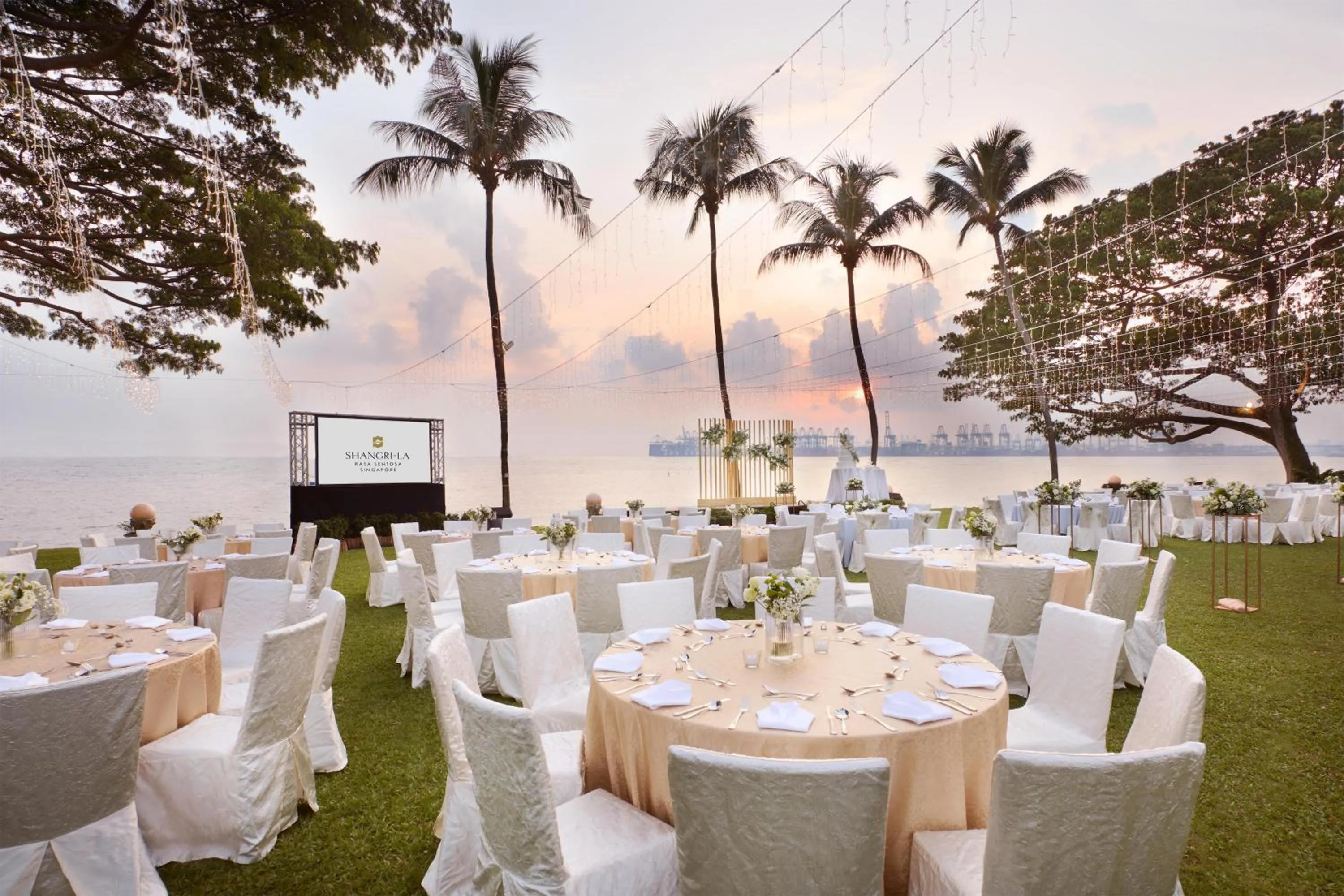 wedding in Shangri-La Rasa Sentosa, Singapore