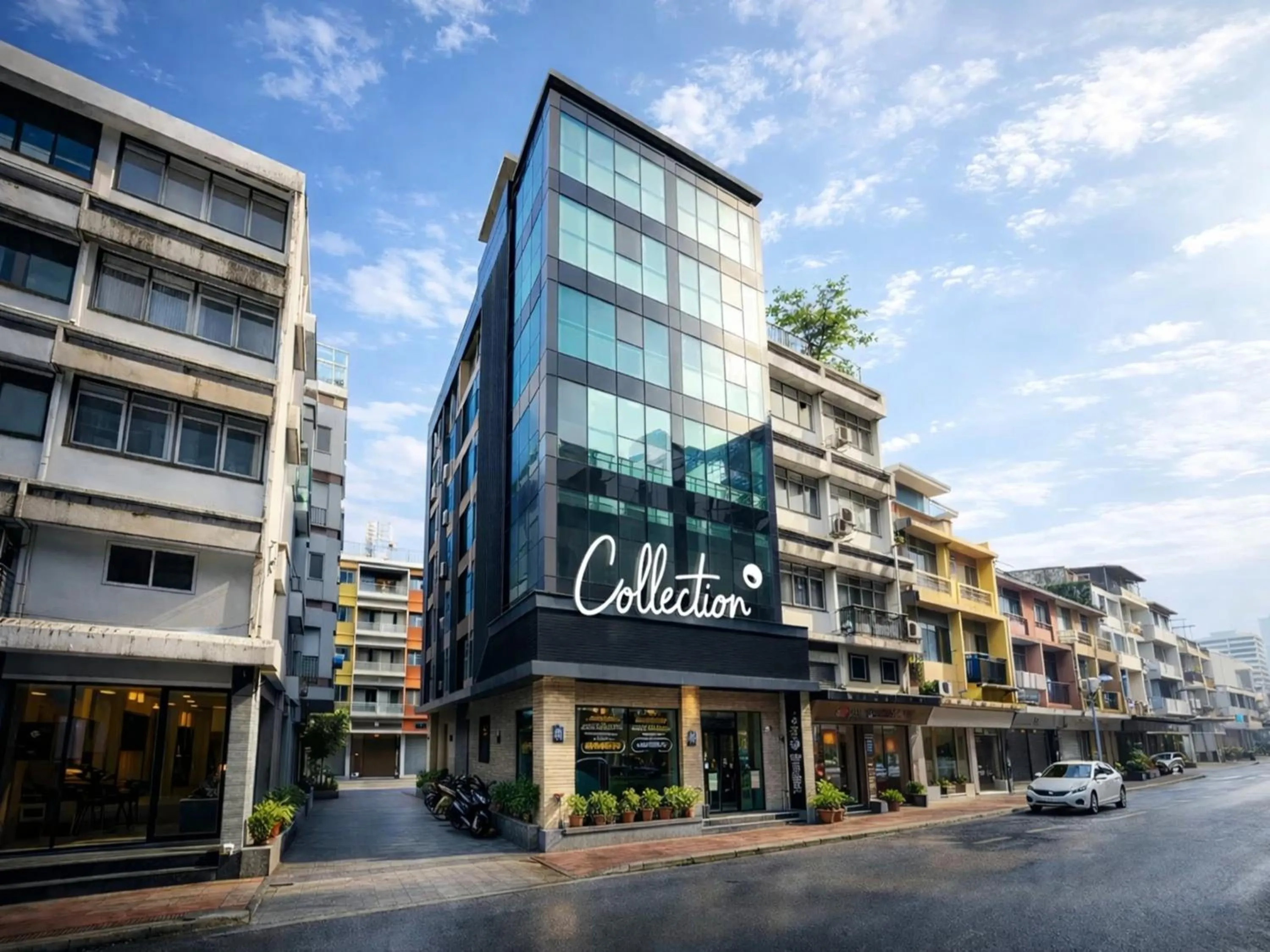 Property building in Collection O The Bangkok Airport Link Suite