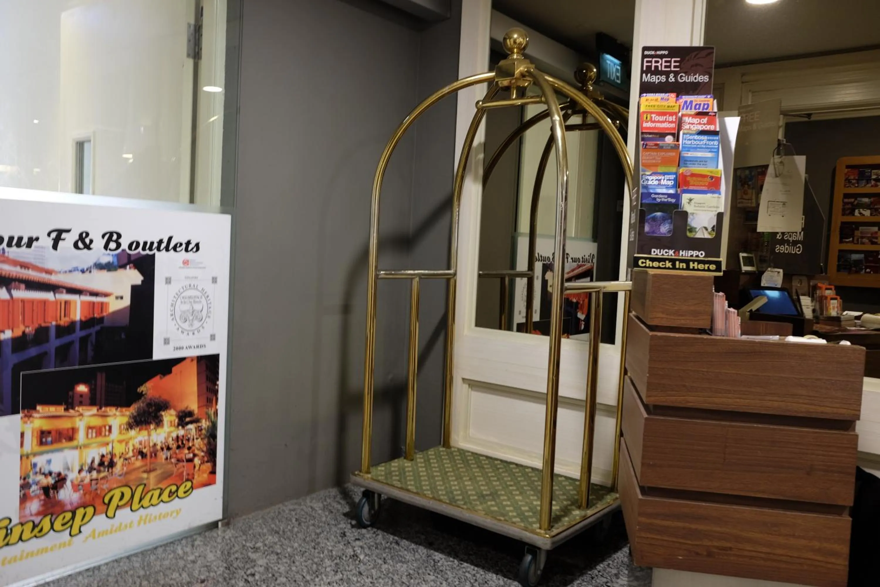 Area and facilities in Hotel Bencoolen Singapore