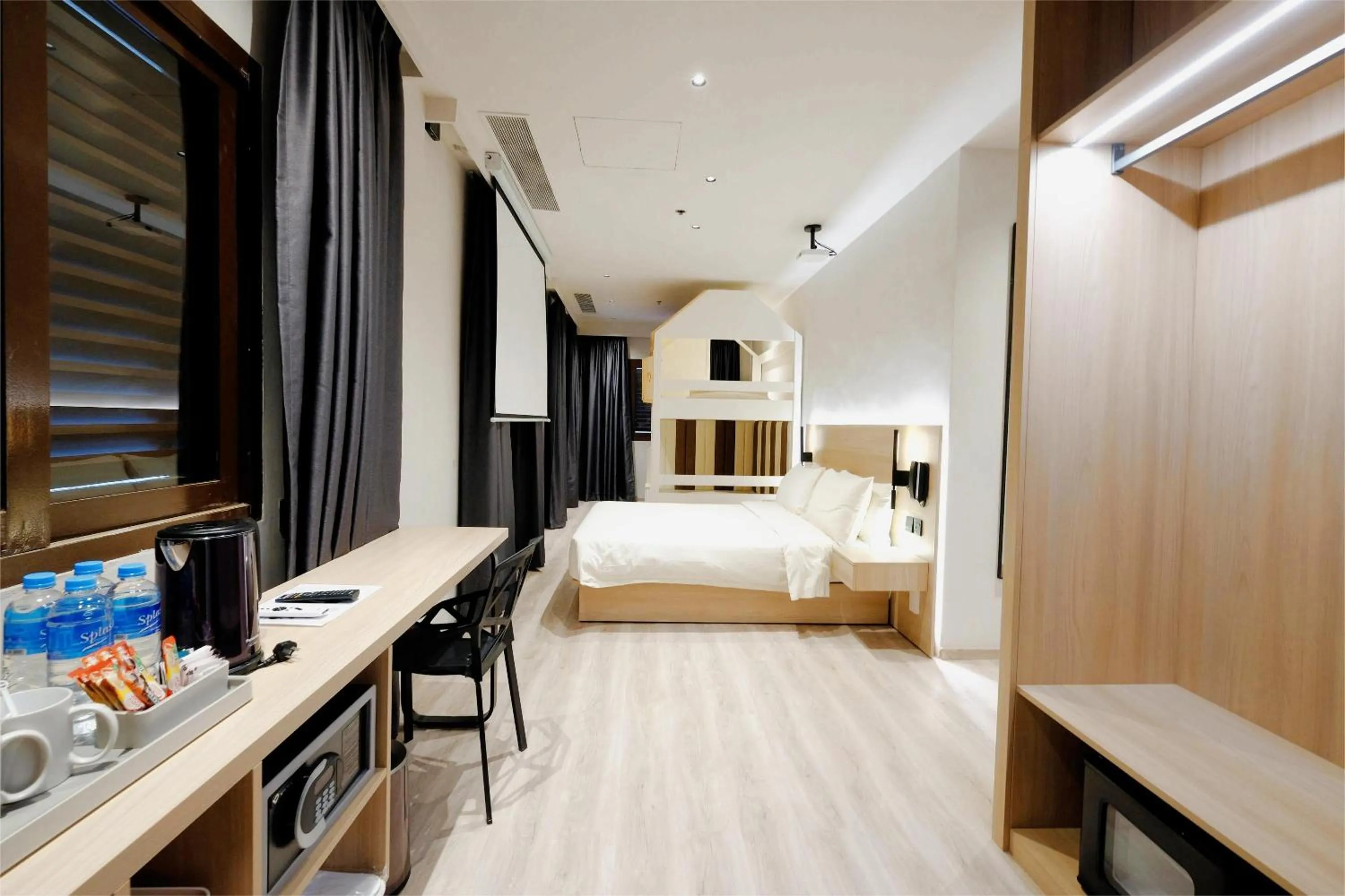 Bed in Rest Bugis Hotel