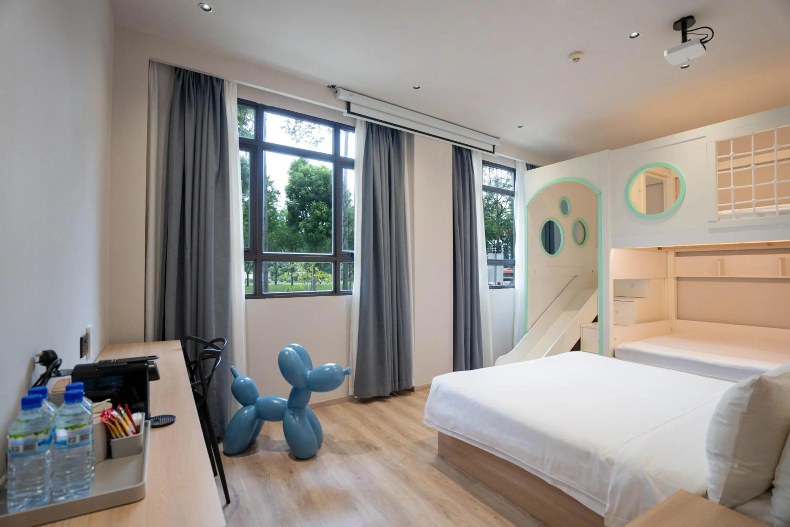 Bed in Rest Bugis Hotel