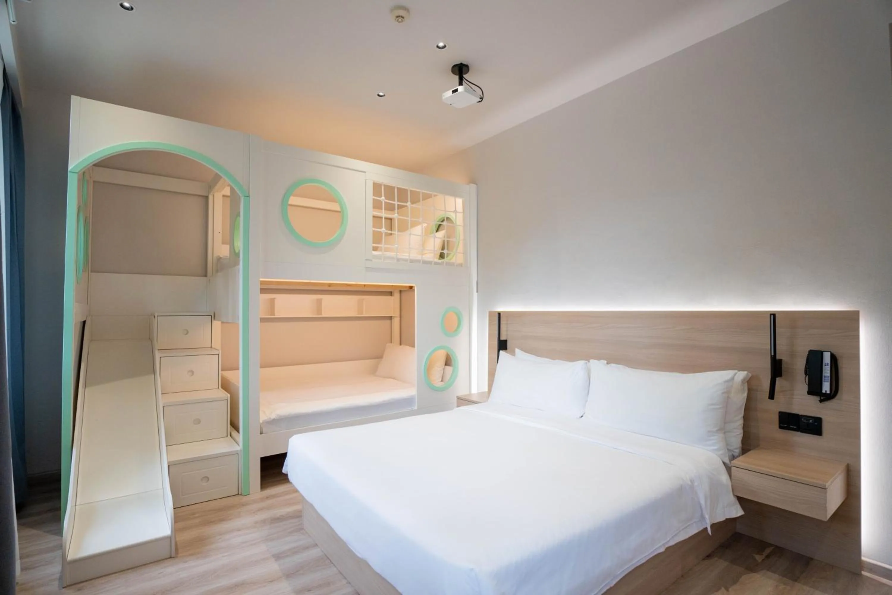 Bed in Rest Bugis Hotel