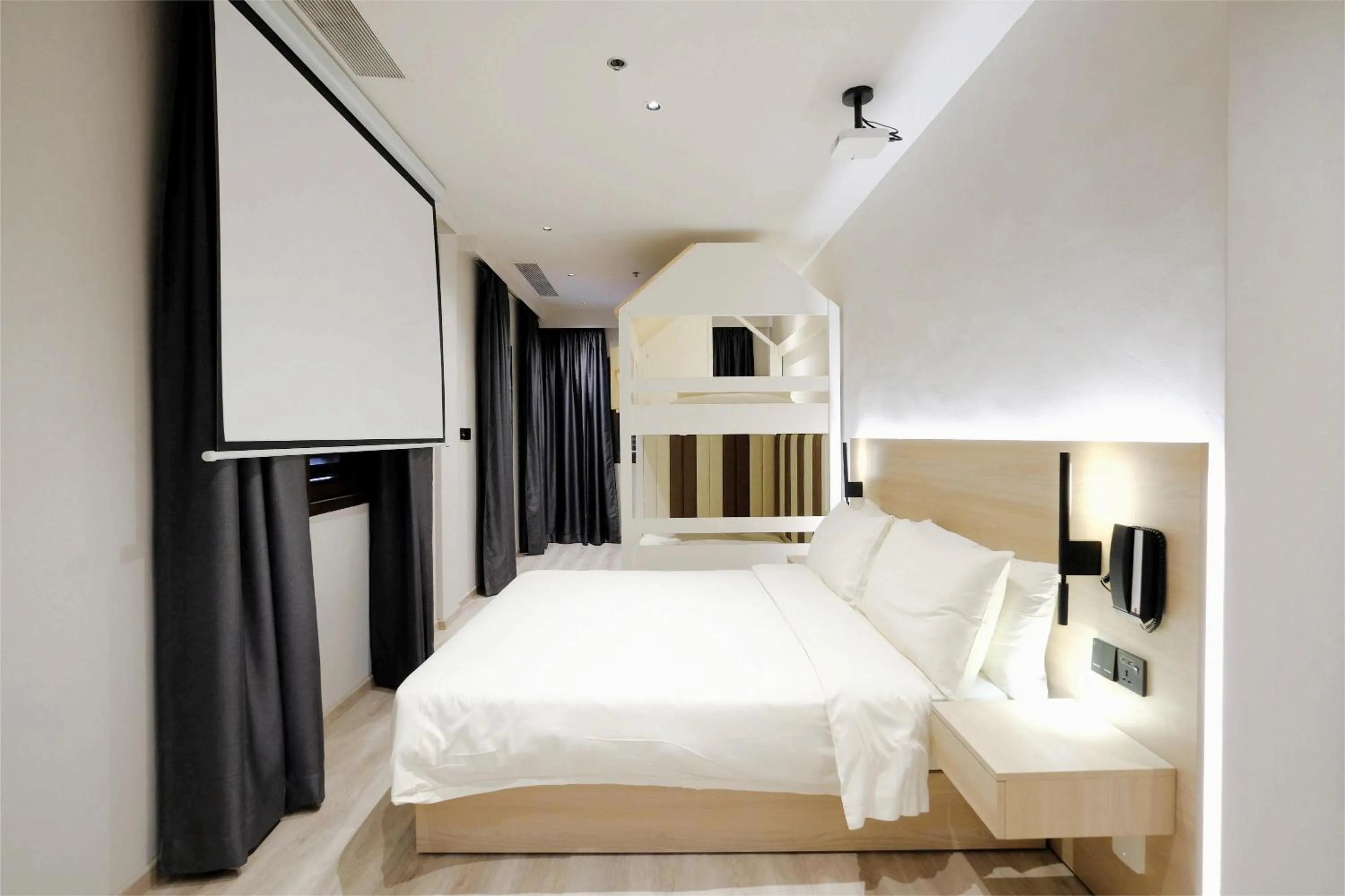 Bed in Rest Bugis Hotel